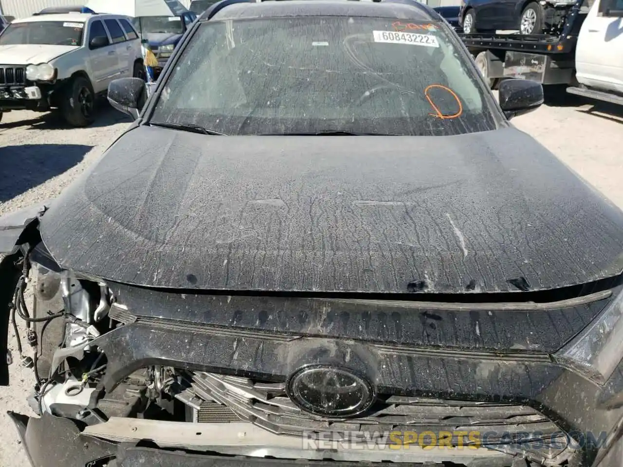 7 Фотография поврежденного автомобиля JTMN1RFV0KD036468 TOYOTA RAV4 2019