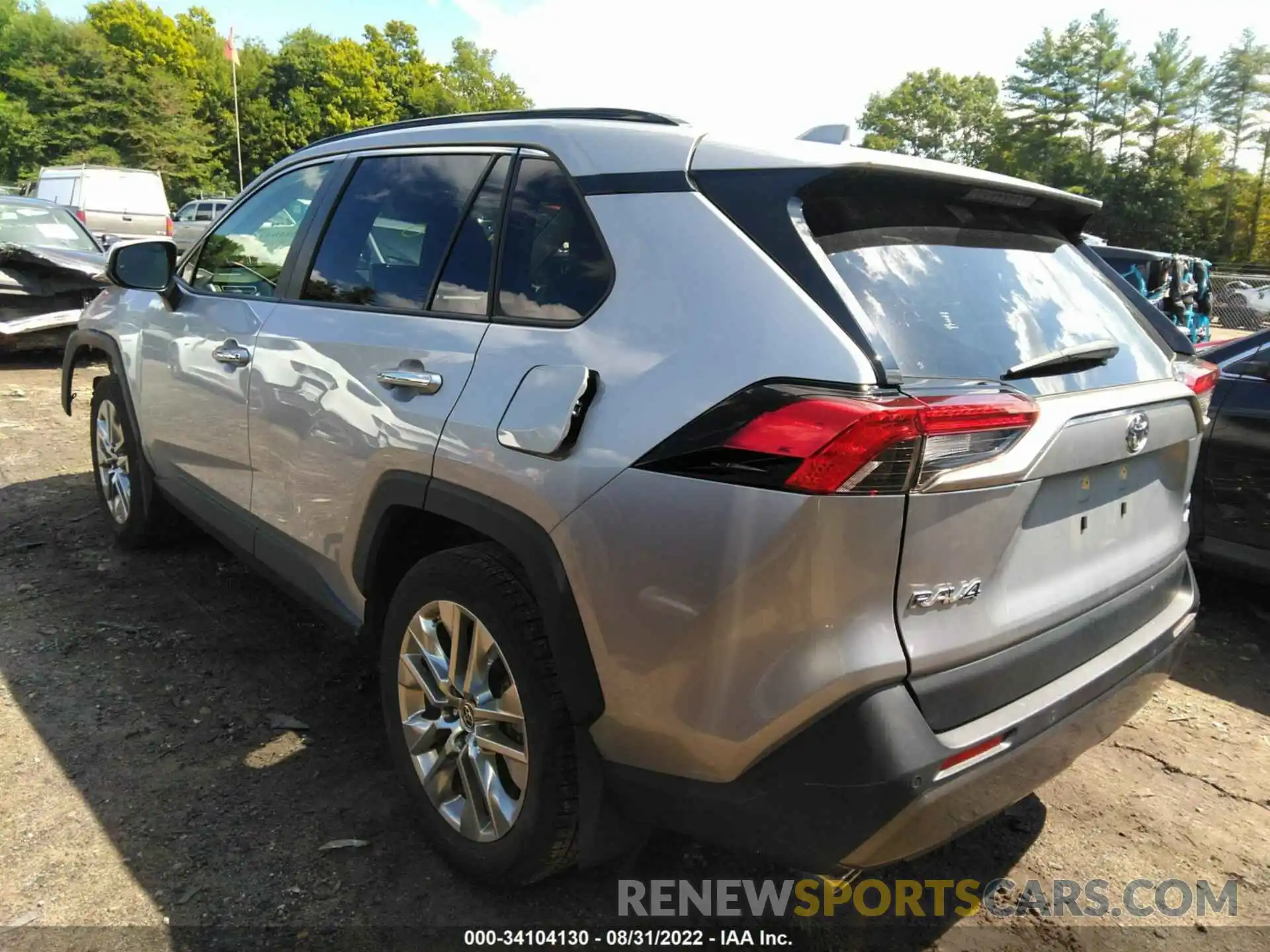 3 Photograph of a damaged car JTMN1RFV0KD041699 TOYOTA RAV4 2019