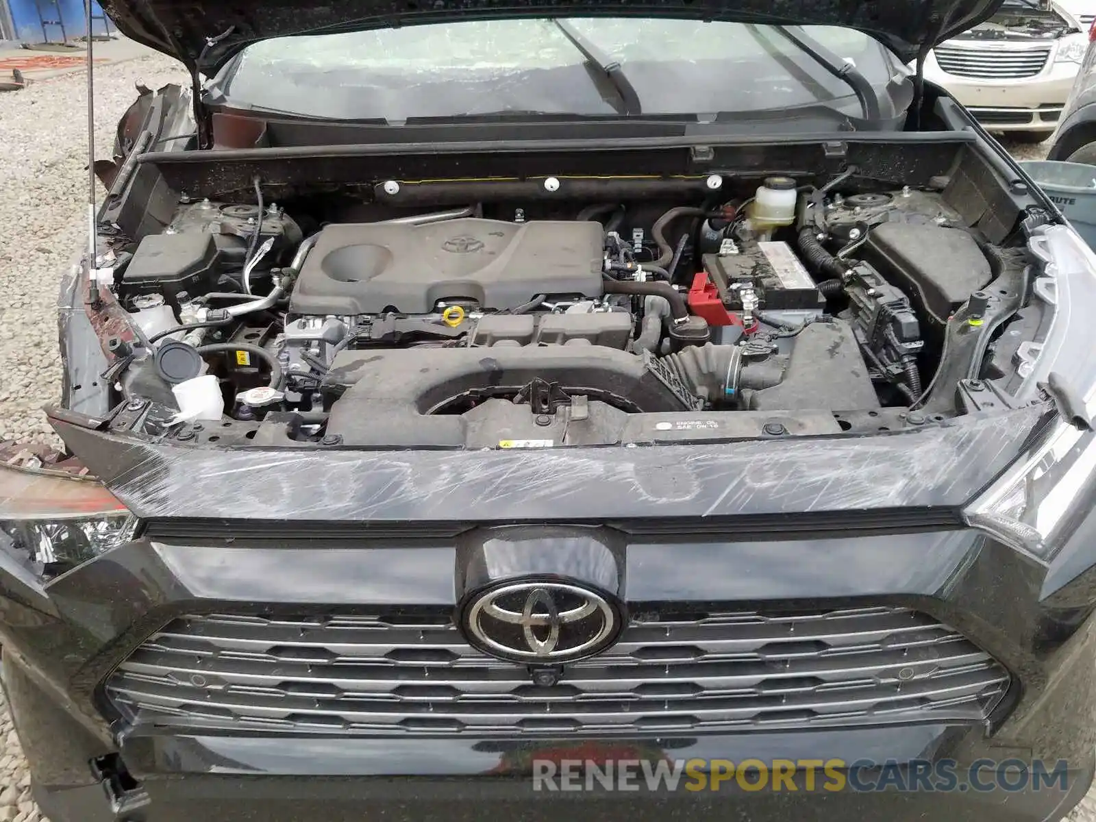 7 Фотография поврежденного автомобиля JTMN1RFV0KD507437 TOYOTA RAV4 2019