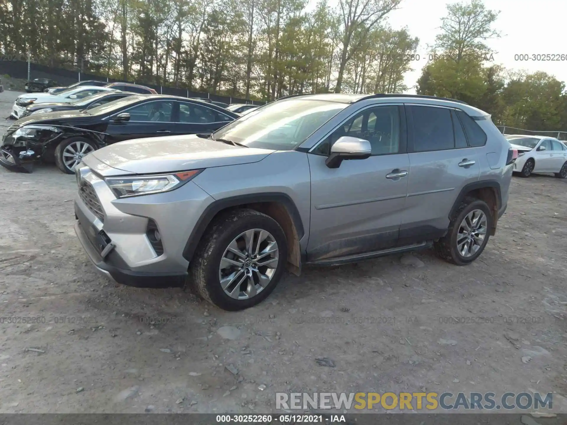 2 Photograph of a damaged car JTMN1RFV0KD510502 TOYOTA RAV4 2019