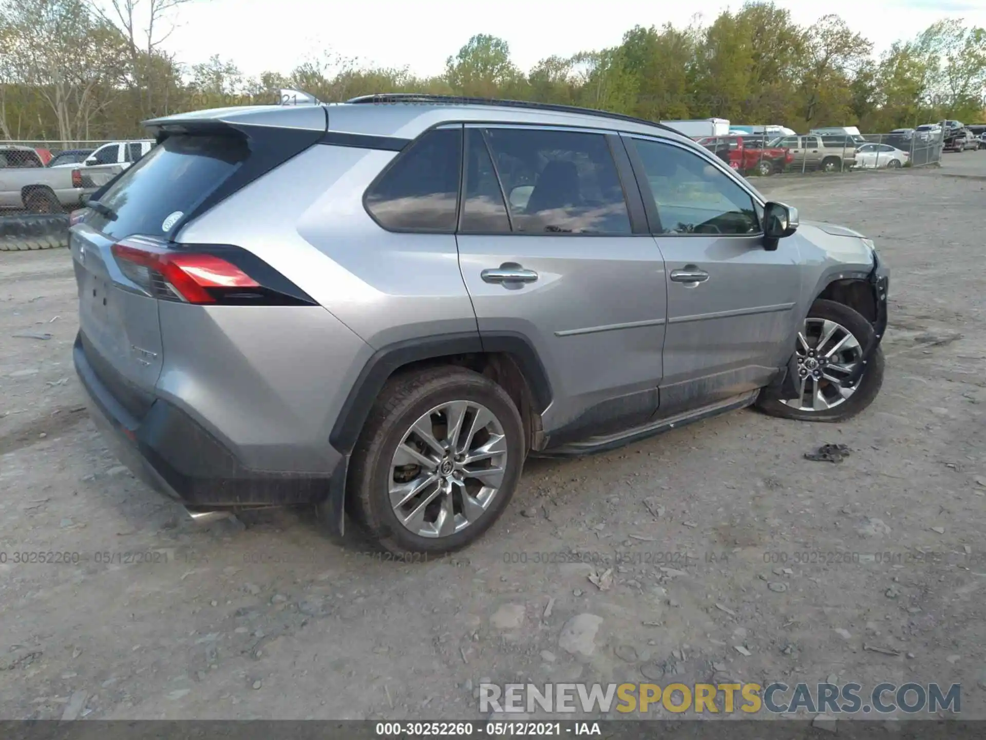 4 Фотография поврежденного автомобиля JTMN1RFV0KD510502 TOYOTA RAV4 2019