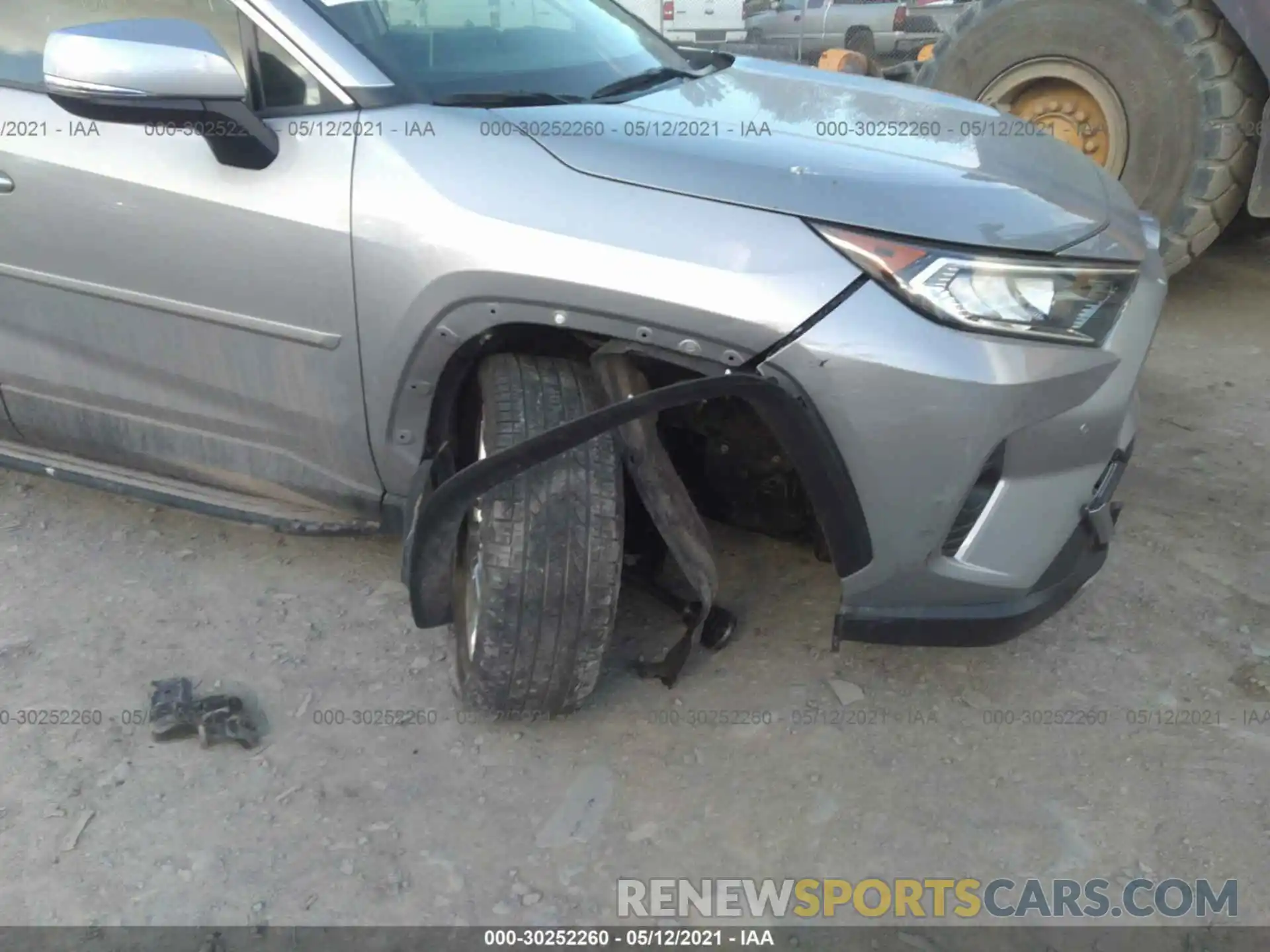 6 Photograph of a damaged car JTMN1RFV0KD510502 TOYOTA RAV4 2019