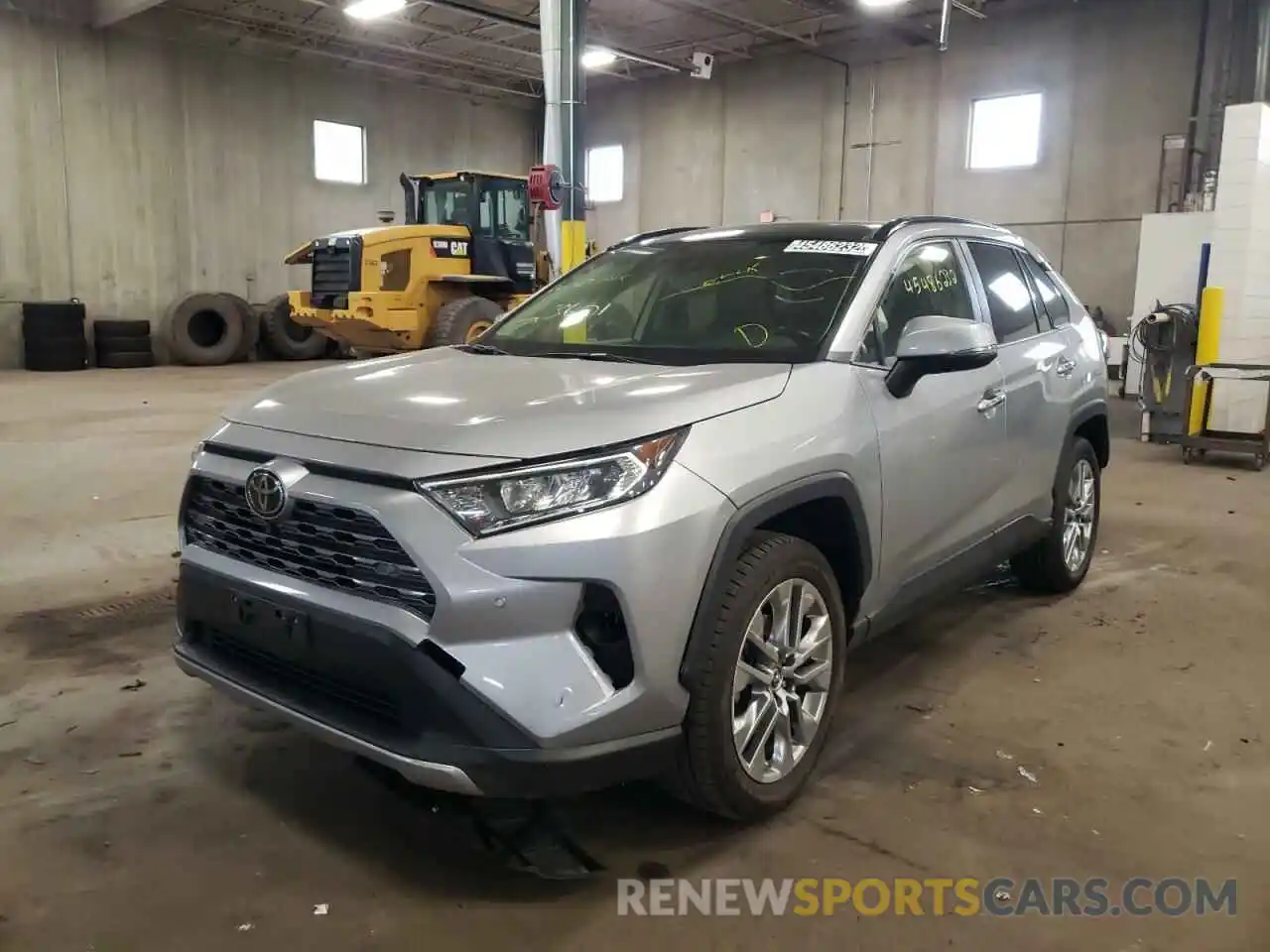 2 Photograph of a damaged car JTMN1RFV0KD518955 TOYOTA RAV4 2019