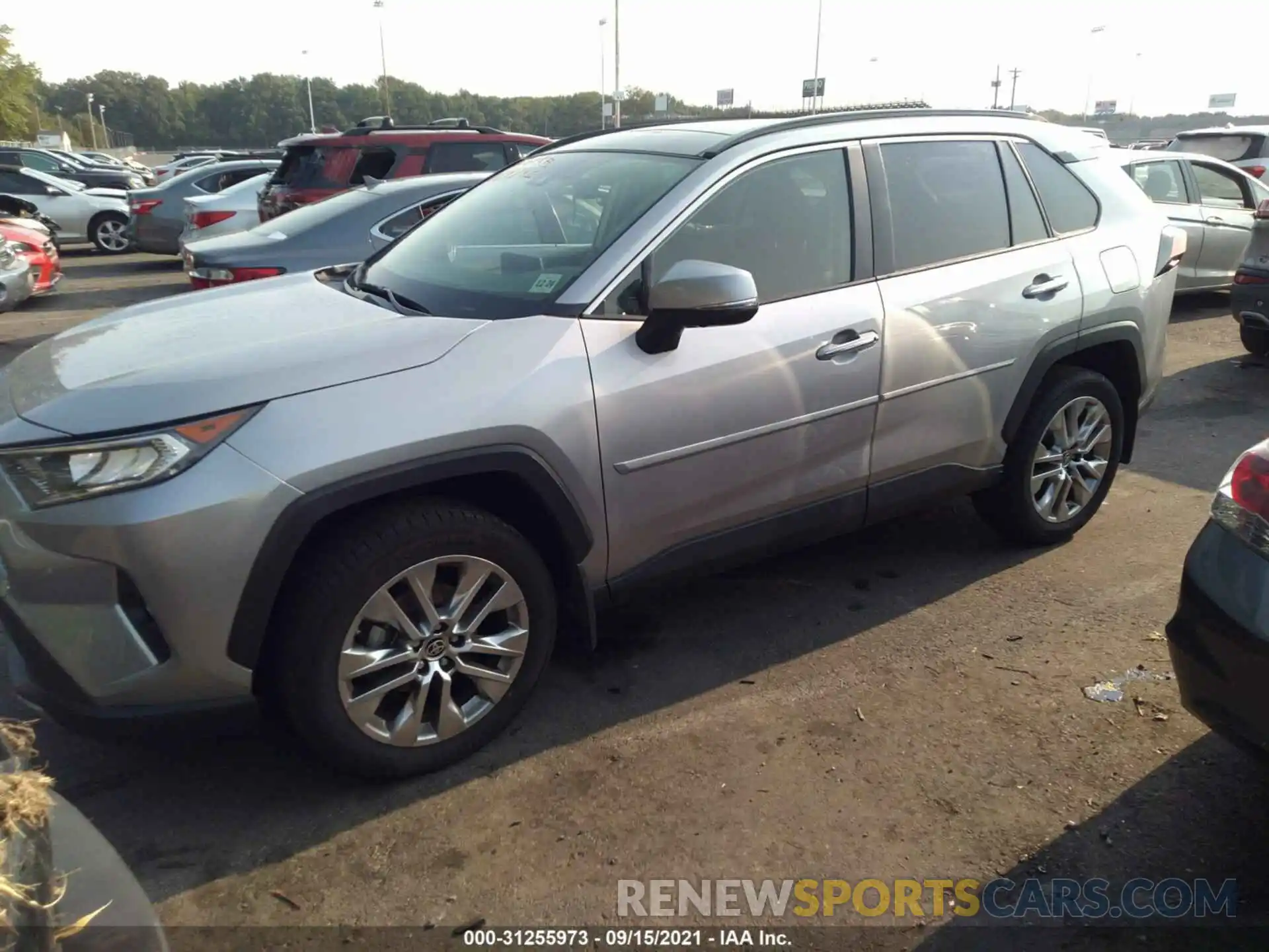 2 Photograph of a damaged car JTMN1RFV0KD522861 TOYOTA RAV4 2019