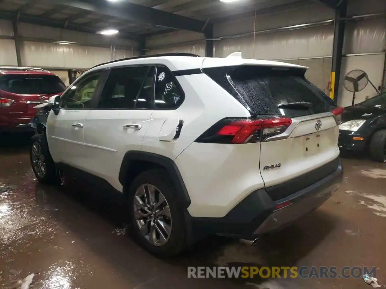 3 Photograph of a damaged car JTMN1RFV0KJ002743 TOYOTA RAV4 2019