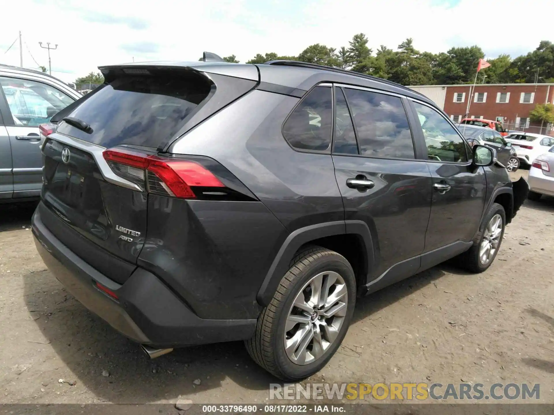 4 Photograph of a damaged car JTMN1RFV1KD034194 TOYOTA RAV4 2019