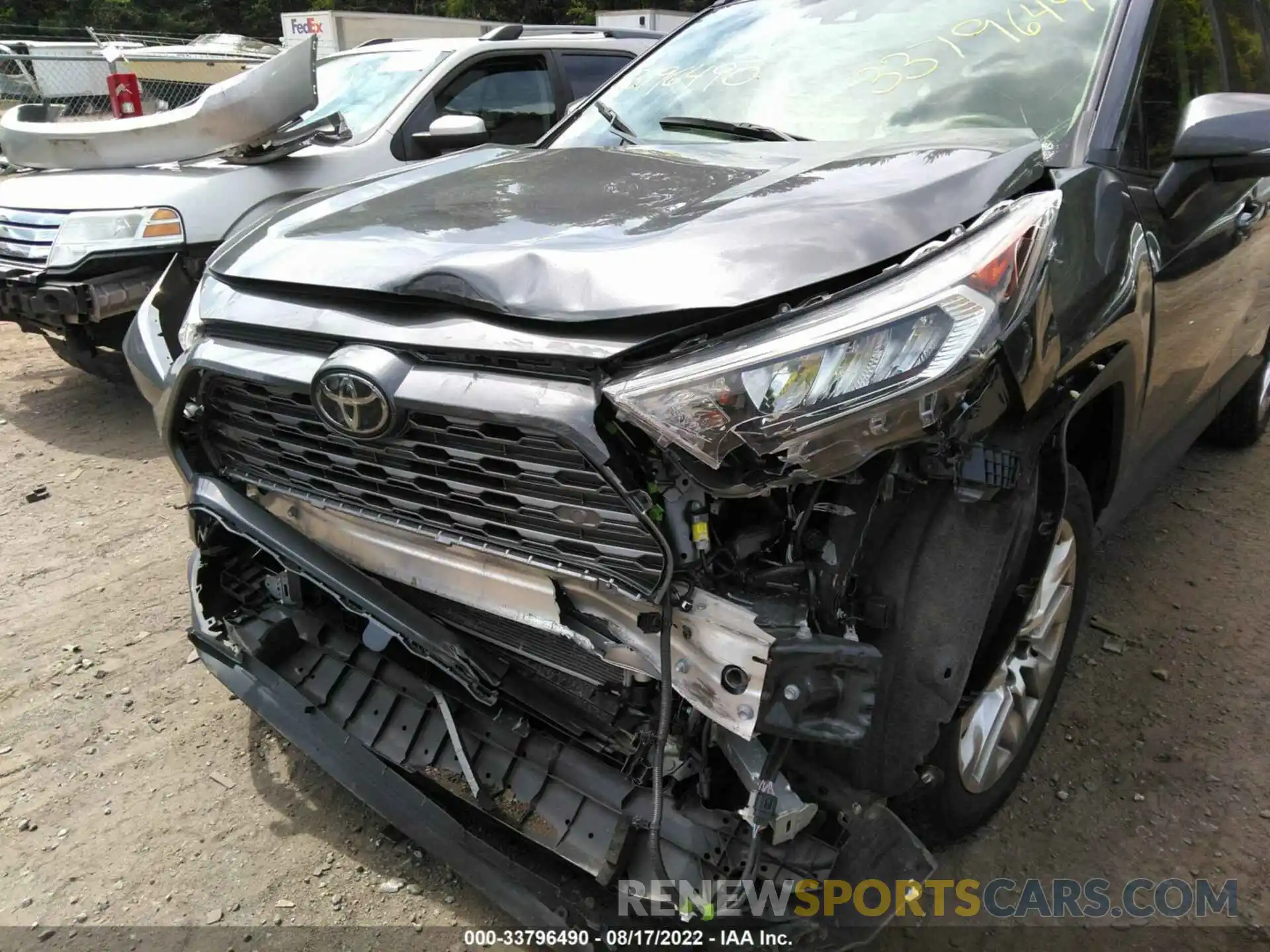 6 Photograph of a damaged car JTMN1RFV1KD034194 TOYOTA RAV4 2019