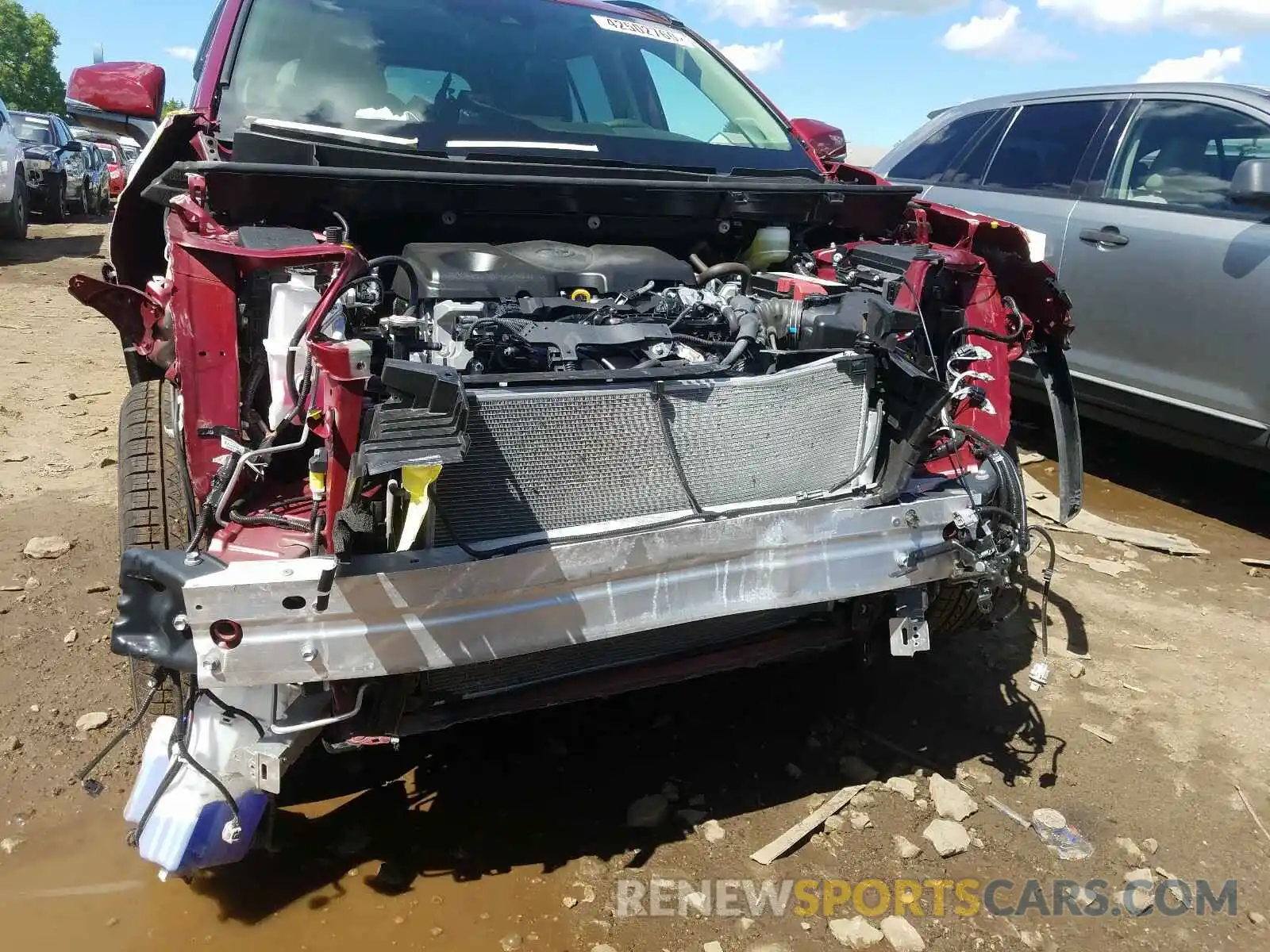 9 Фотография поврежденного автомобиля JTMN1RFV1KD037578 TOYOTA RAV4 2019