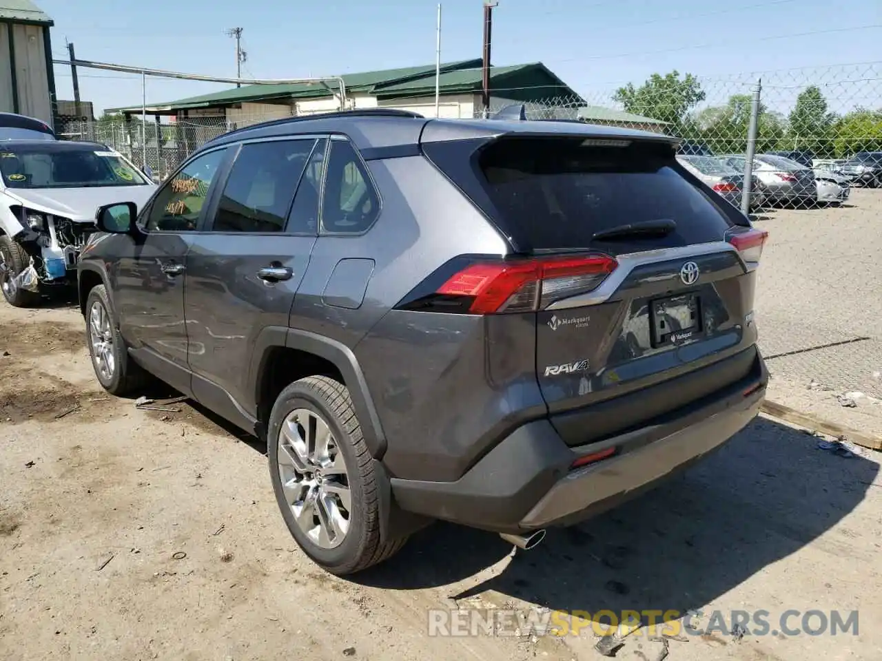 3 Photograph of a damaged car JTMN1RFV1KD502554 TOYOTA RAV4 2019