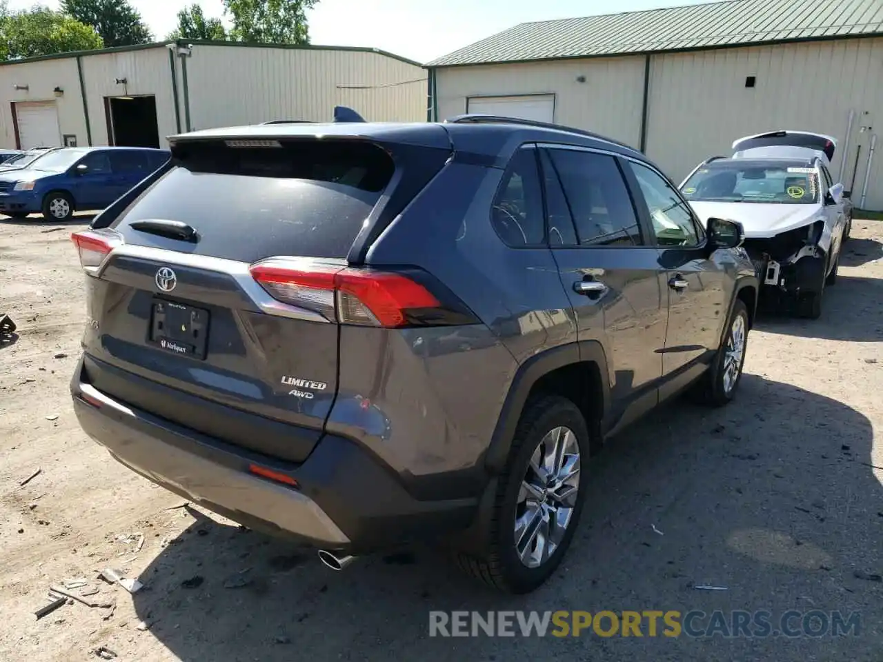 4 Фотография поврежденного автомобиля JTMN1RFV1KD502554 TOYOTA RAV4 2019