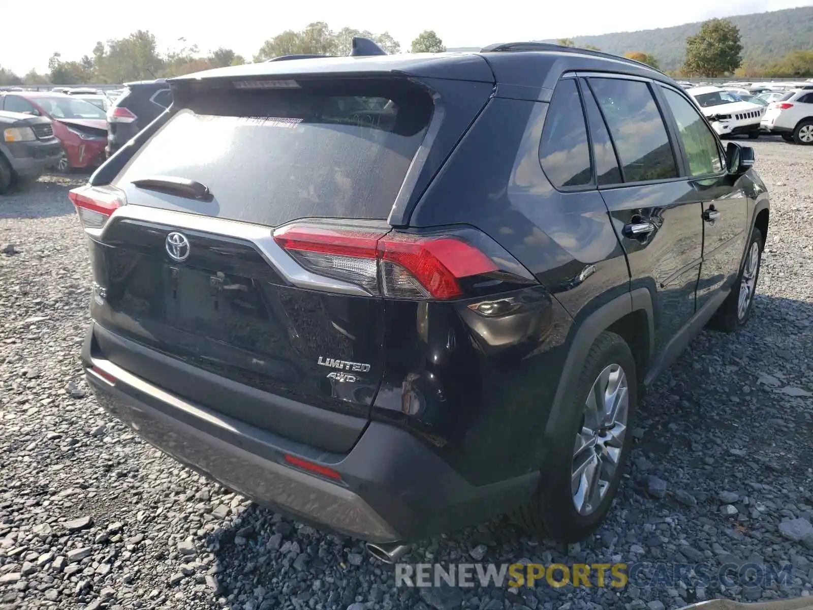 4 Photograph of a damaged car JTMN1RFV1KD502781 TOYOTA RAV4 2019