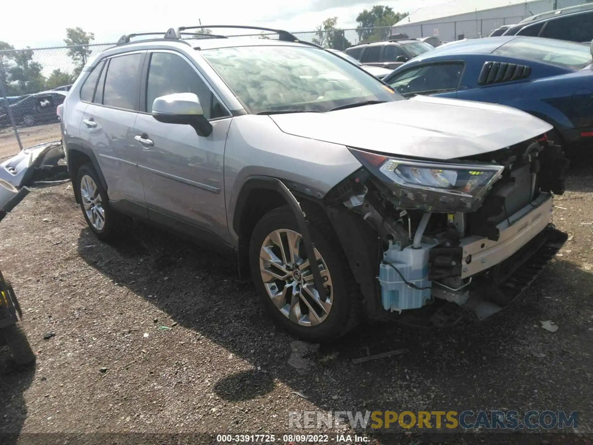 1 Photograph of a damaged car JTMN1RFV1KD511528 TOYOTA RAV4 2019