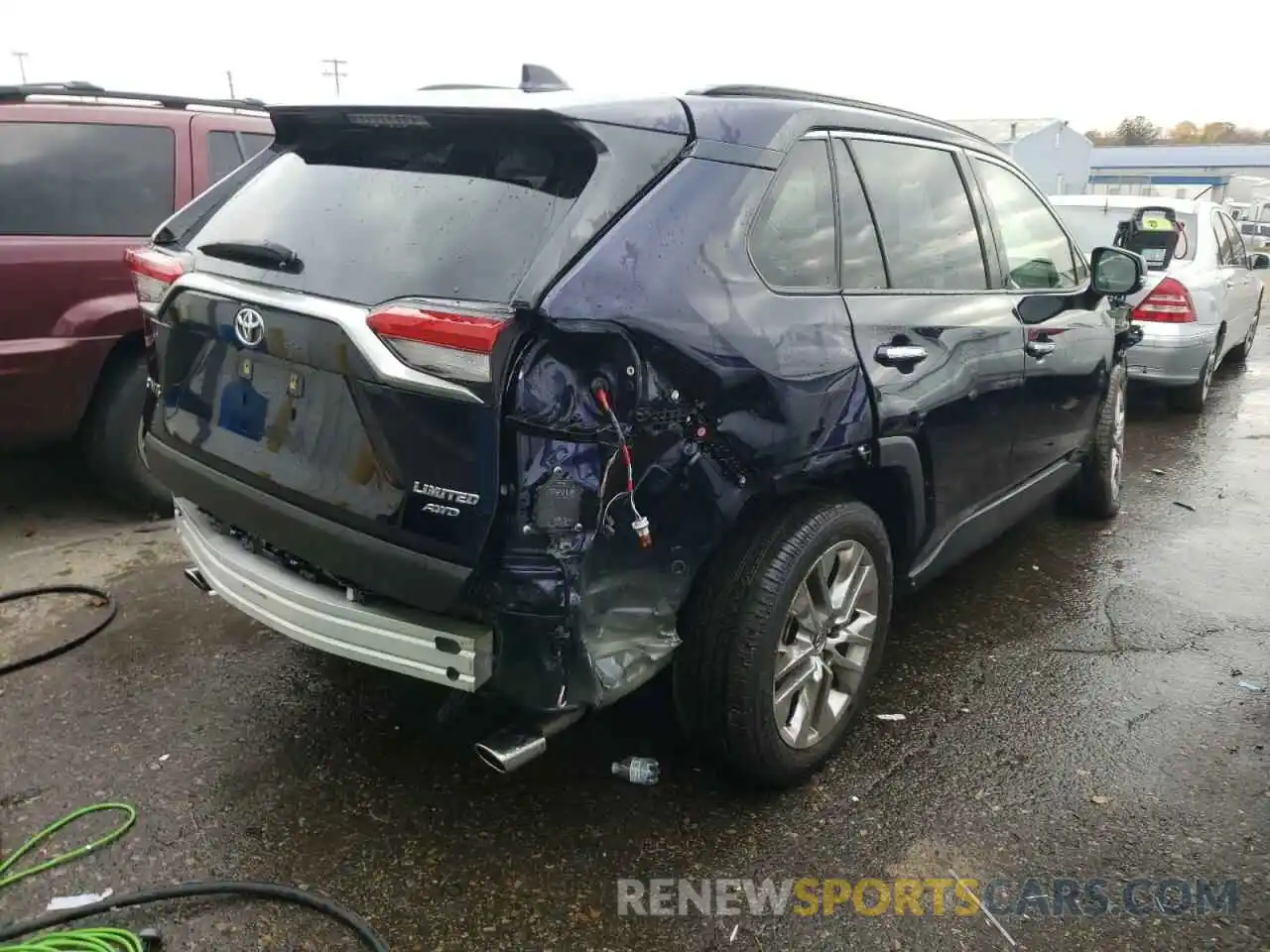 4 Фотография поврежденного автомобиля JTMN1RFV1KD519709 TOYOTA RAV4 2019