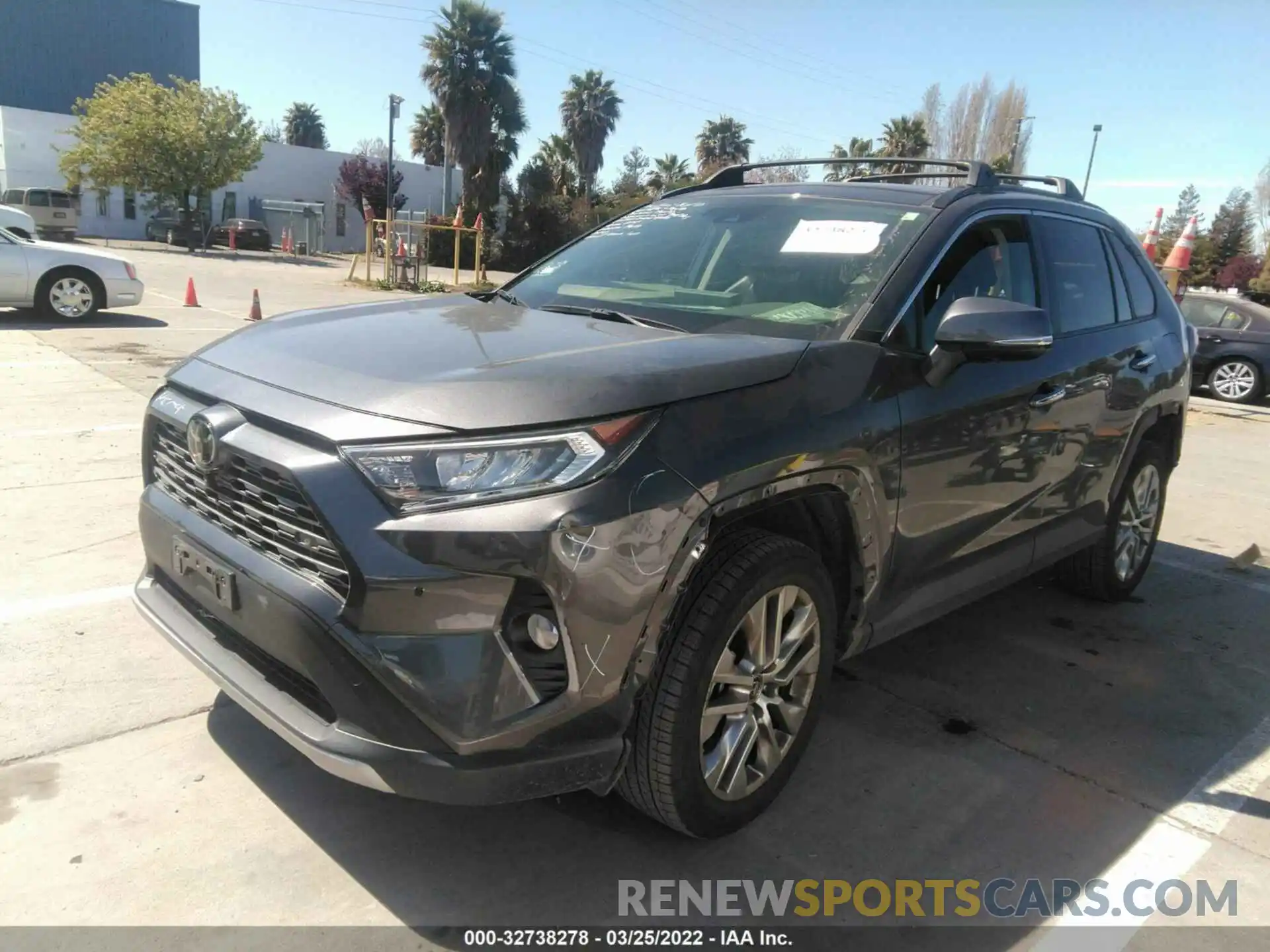 2 Photograph of a damaged car JTMN1RFV1KD520844 TOYOTA RAV4 2019