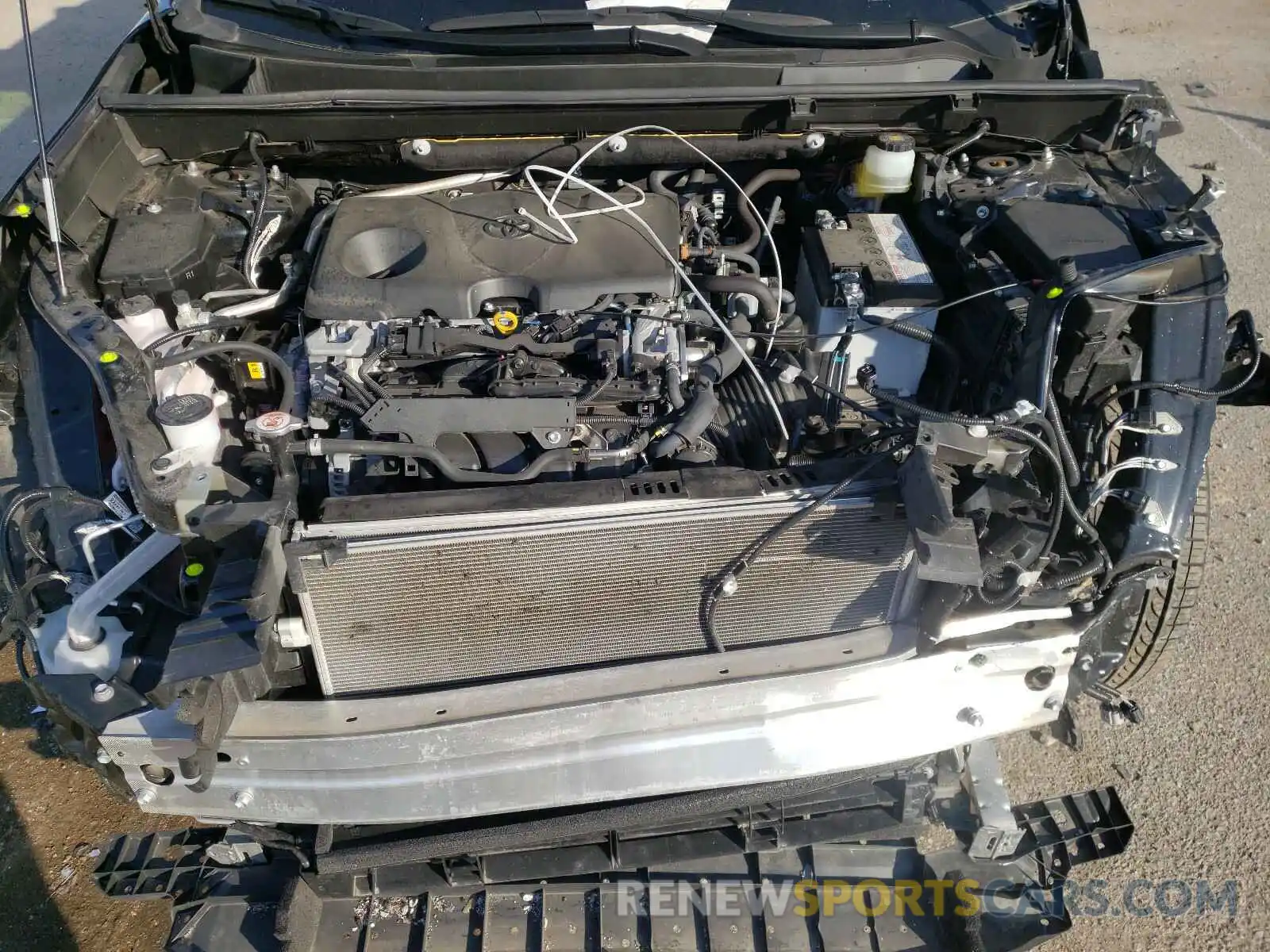 7 Photograph of a damaged car JTMN1RFV1KD521380 TOYOTA RAV4 2019