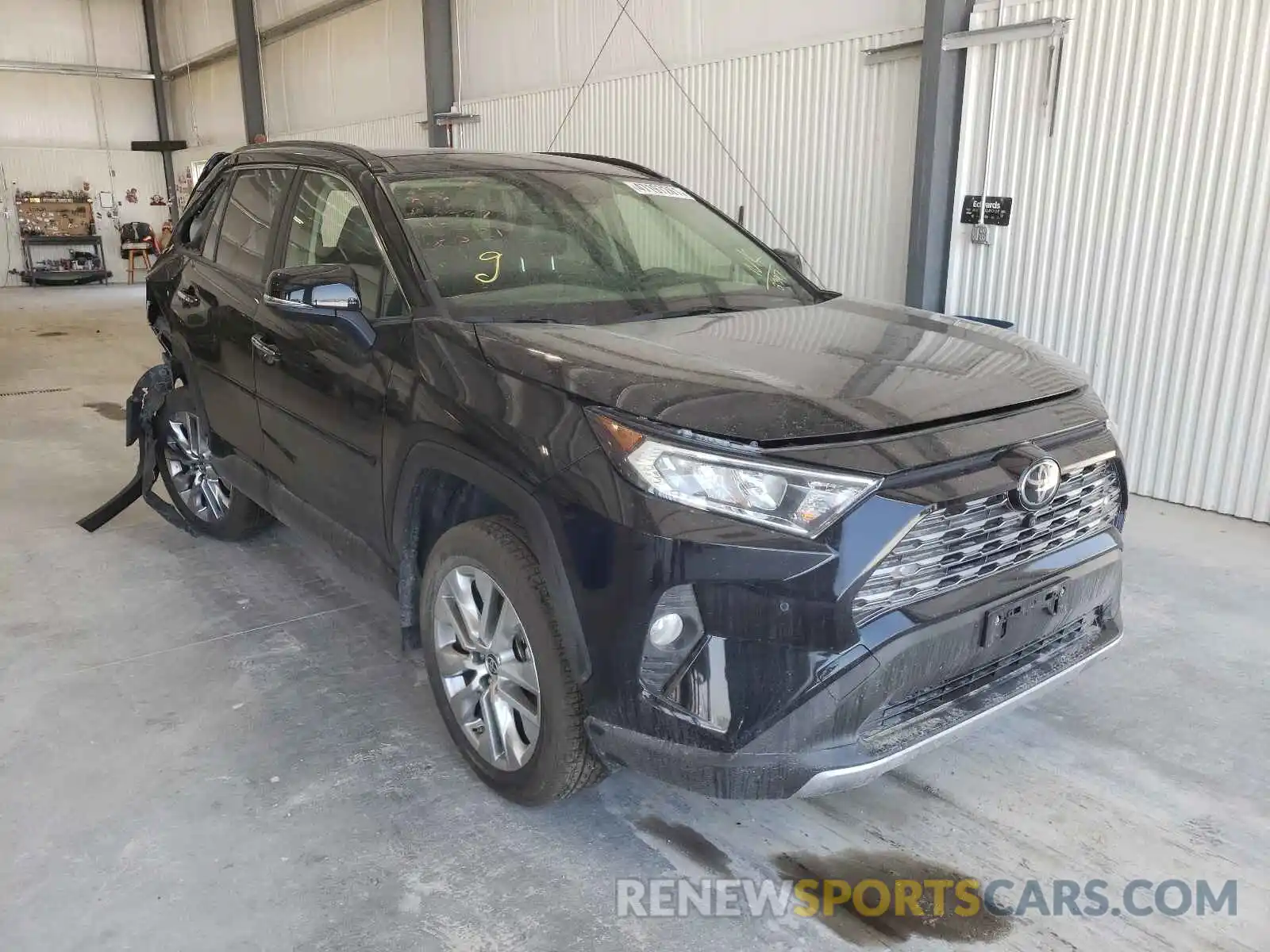 1 Photograph of a damaged car JTMN1RFV1KD522397 TOYOTA RAV4 2019