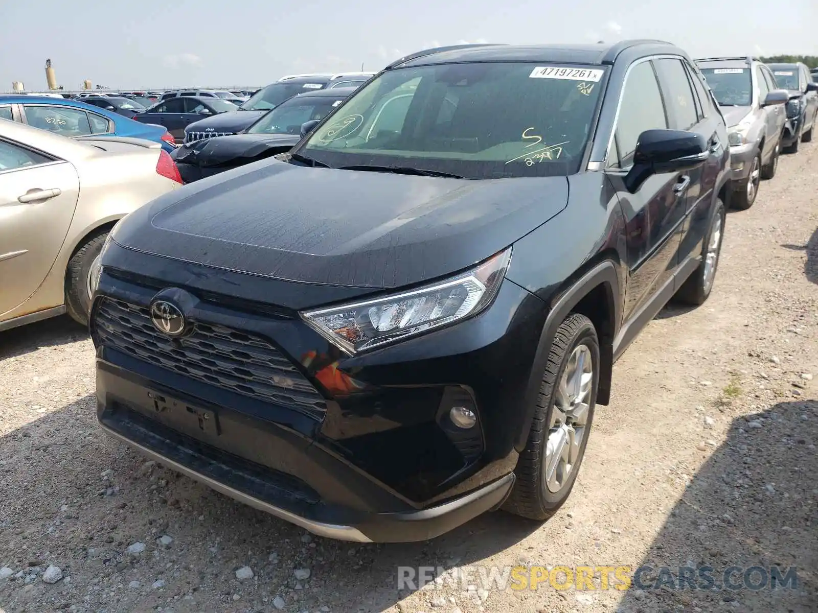 2 Photograph of a damaged car JTMN1RFV1KD522397 TOYOTA RAV4 2019