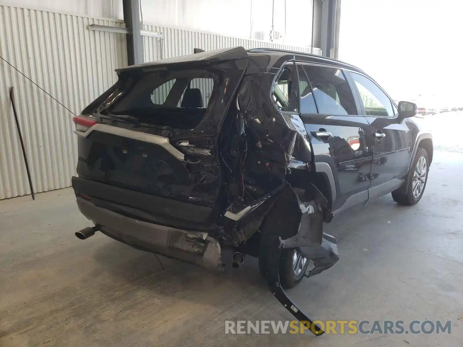 4 Photograph of a damaged car JTMN1RFV1KD522397 TOYOTA RAV4 2019