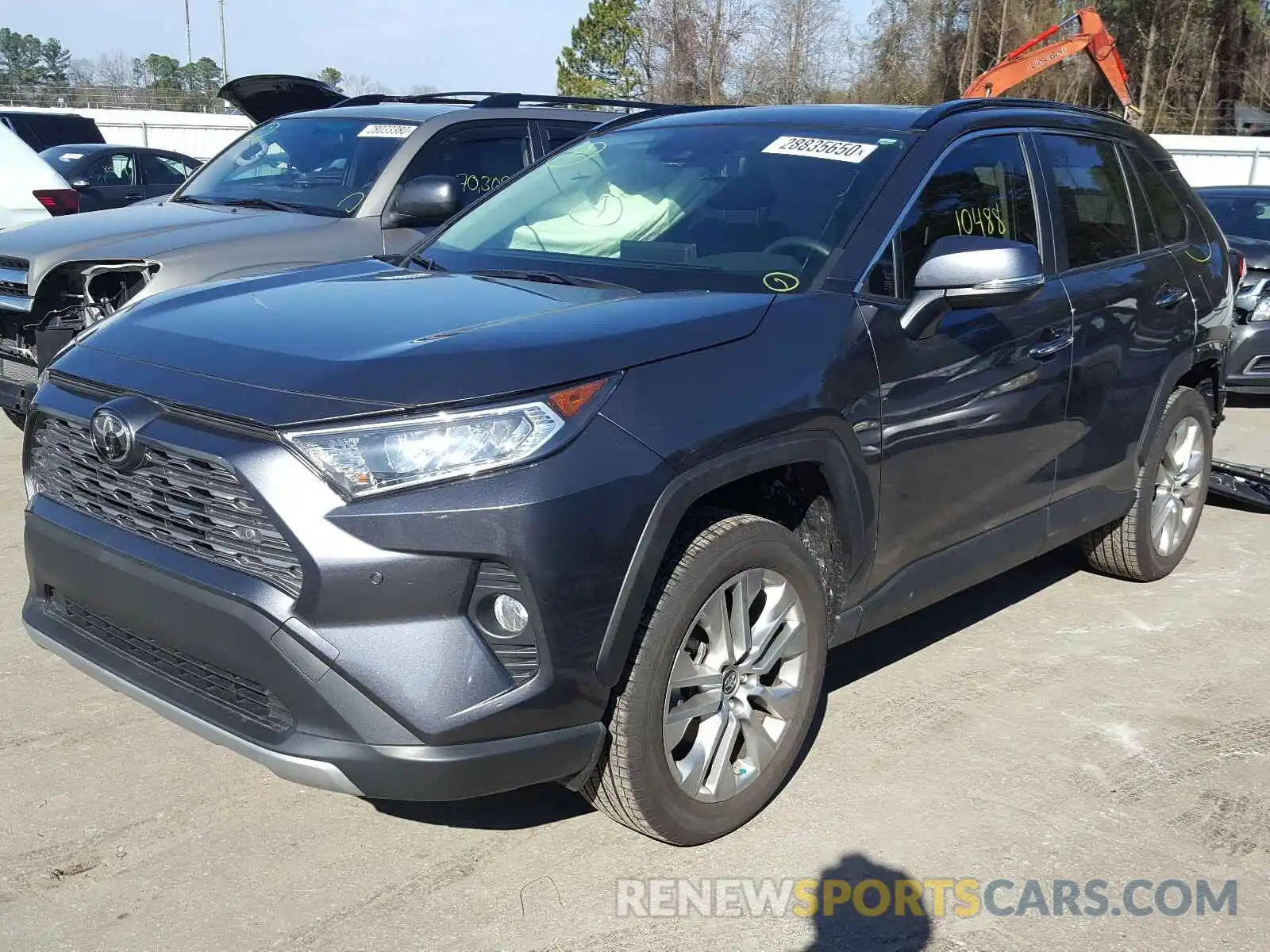 2 Photograph of a damaged car JTMN1RFV2KD028940 TOYOTA RAV4 2019