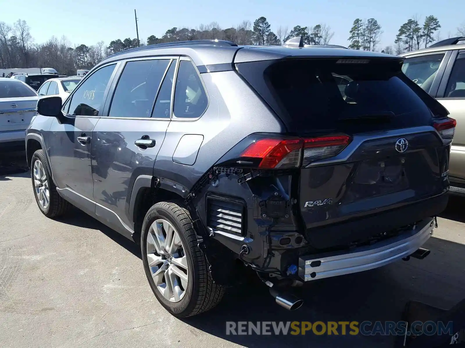 3 Photograph of a damaged car JTMN1RFV2KD028940 TOYOTA RAV4 2019