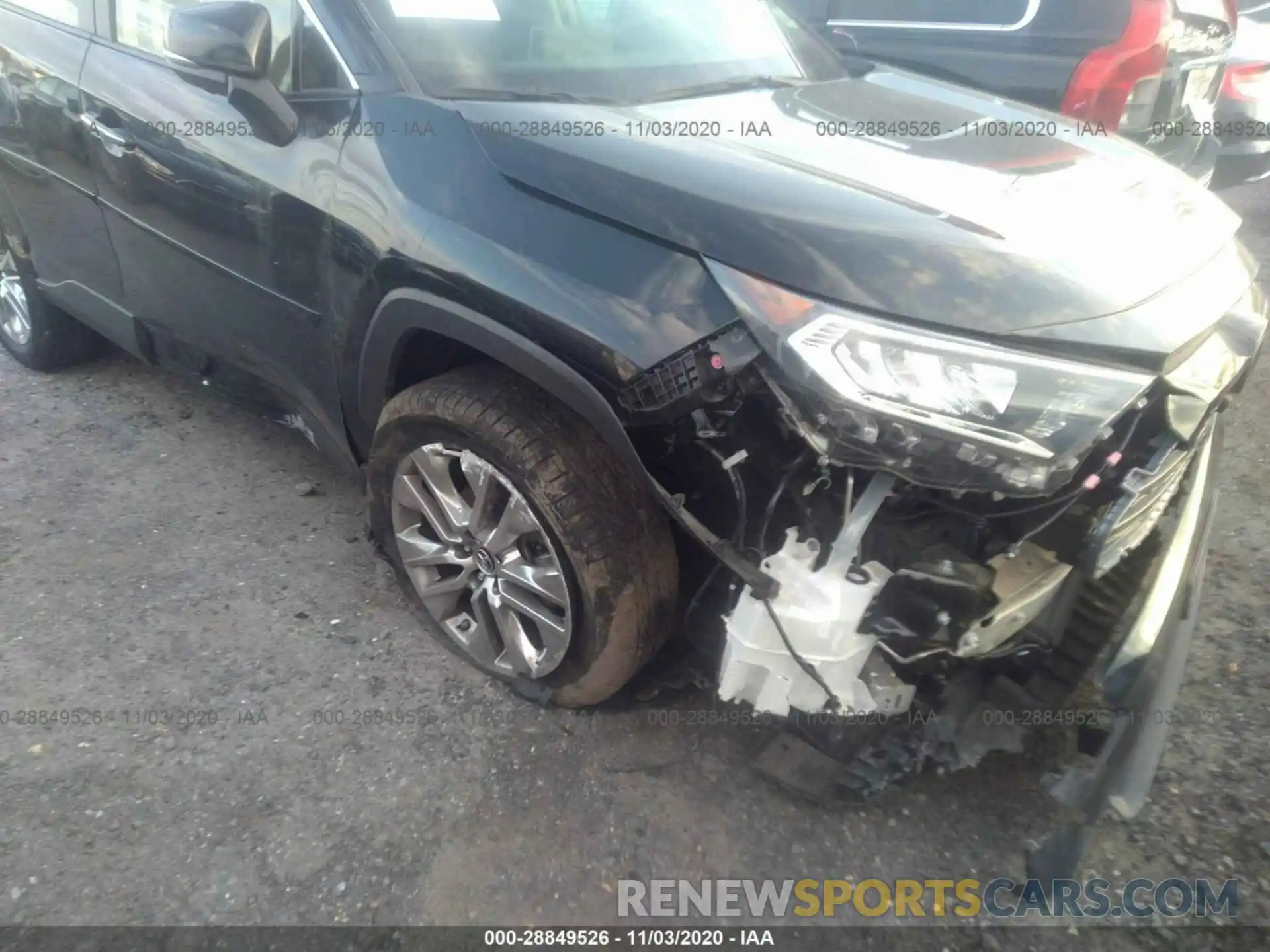 6 Photograph of a damaged car JTMN1RFV2KD506290 TOYOTA RAV4 2019