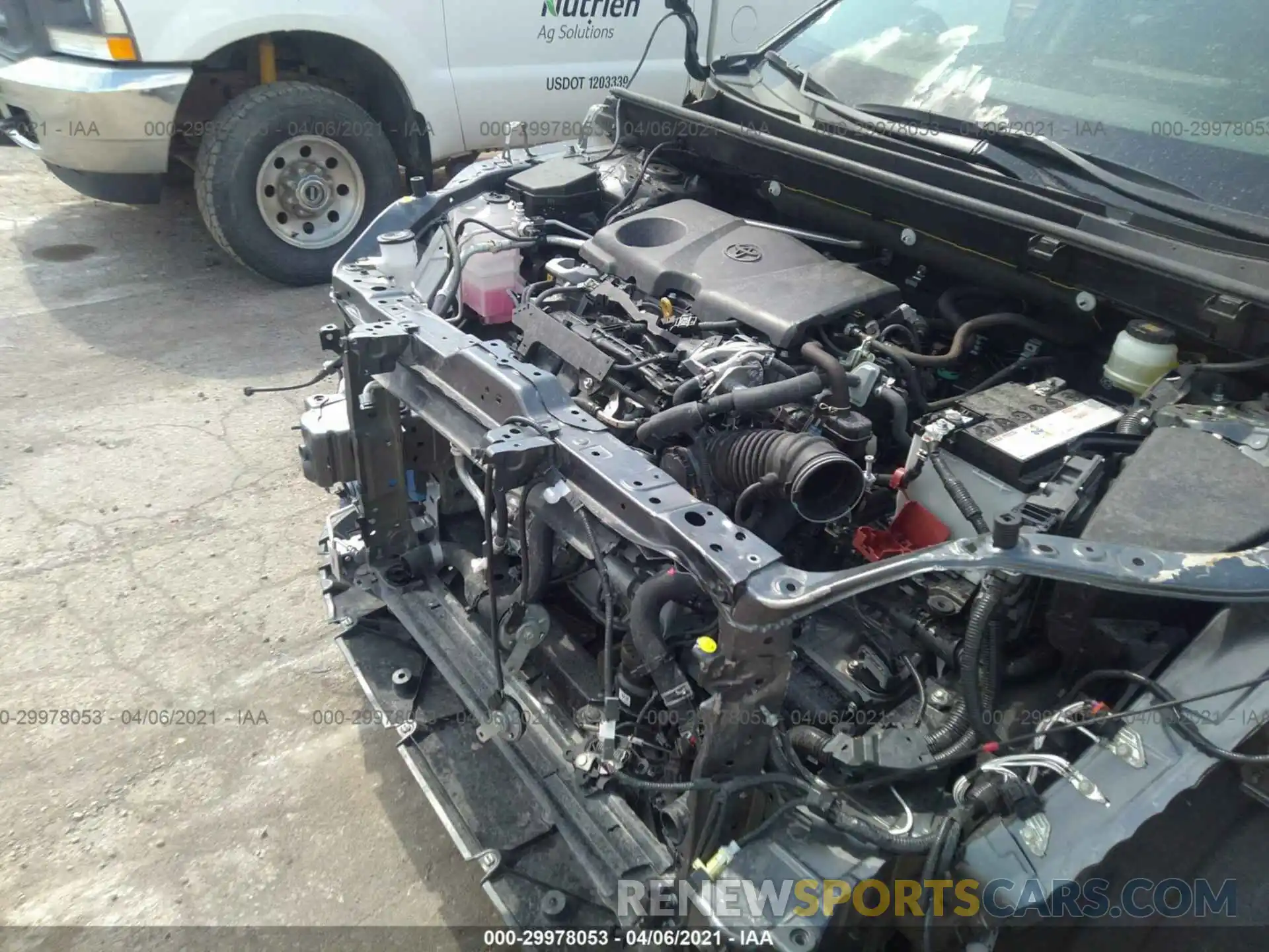 6 Photograph of a damaged car JTMN1RFV2KD509626 TOYOTA RAV4 2019