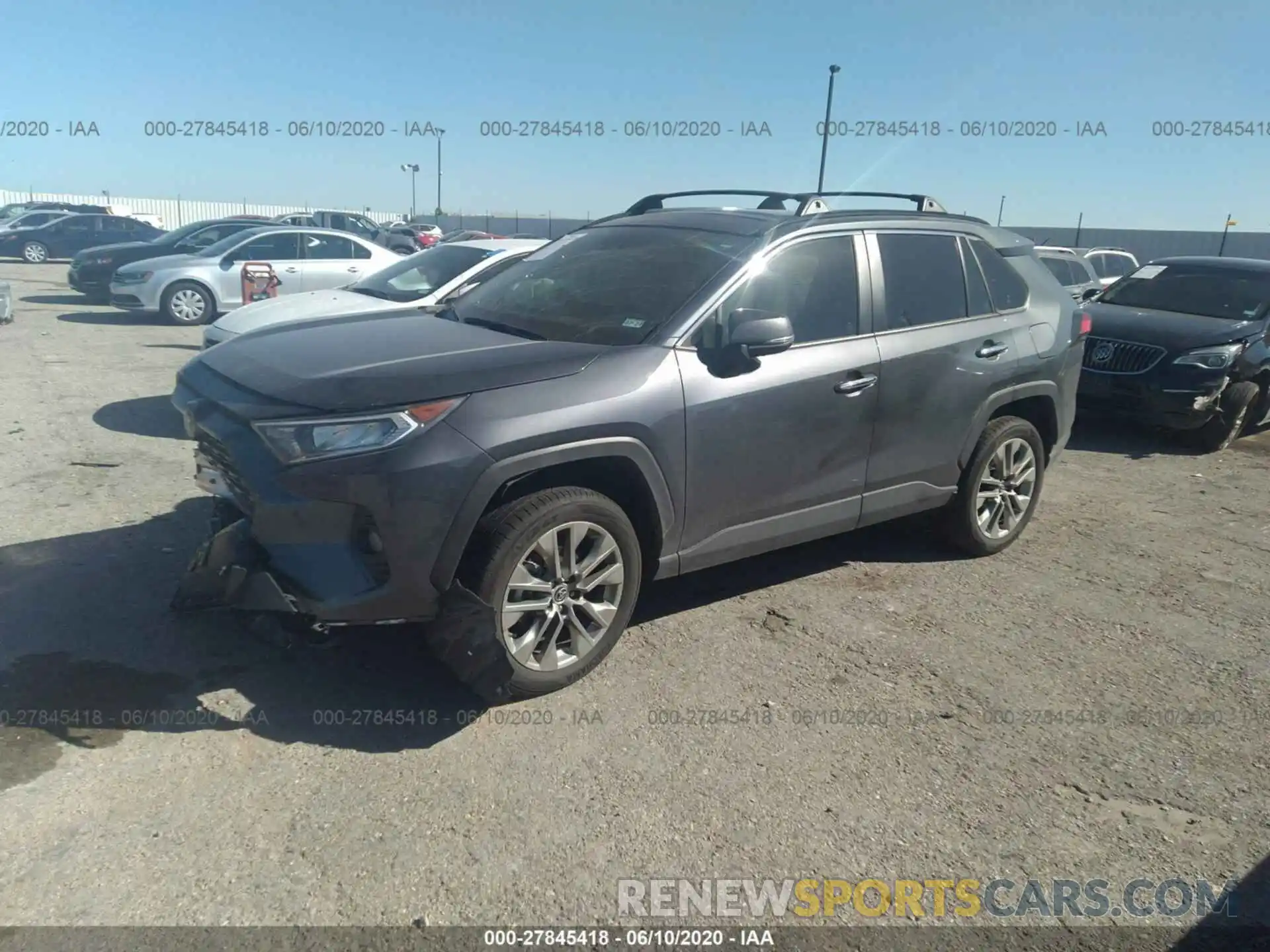 2 Photograph of a damaged car JTMN1RFV2KD519427 TOYOTA RAV4 2019