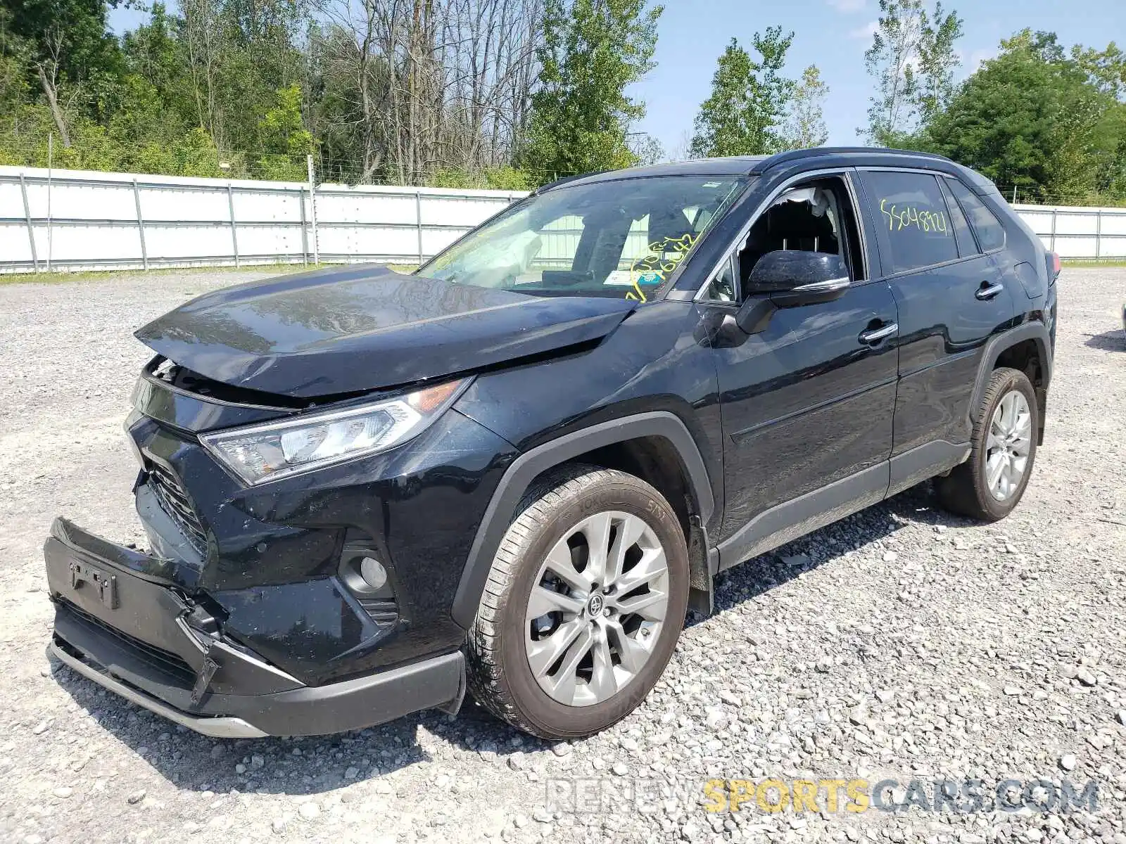 2 Photograph of a damaged car JTMN1RFV2KD519850 TOYOTA RAV4 2019