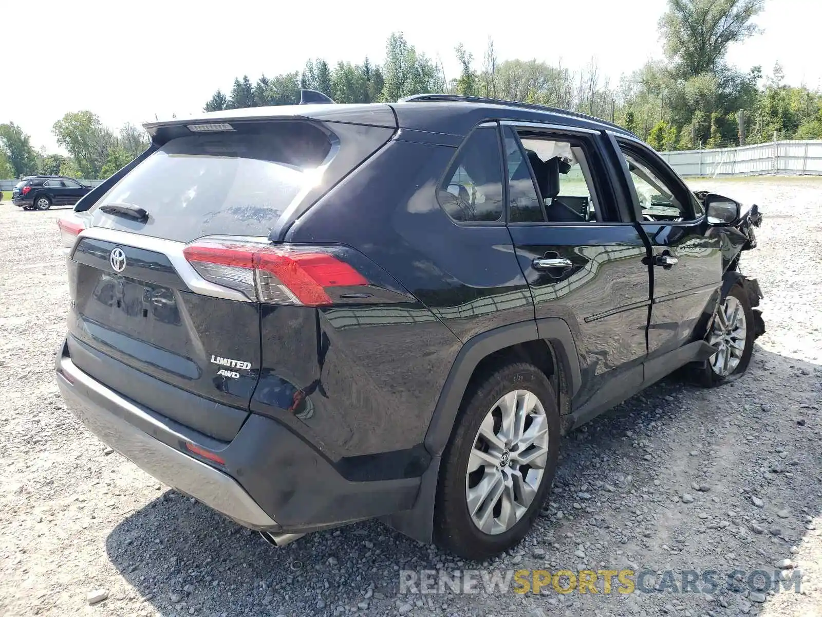 4 Photograph of a damaged car JTMN1RFV2KD519850 TOYOTA RAV4 2019