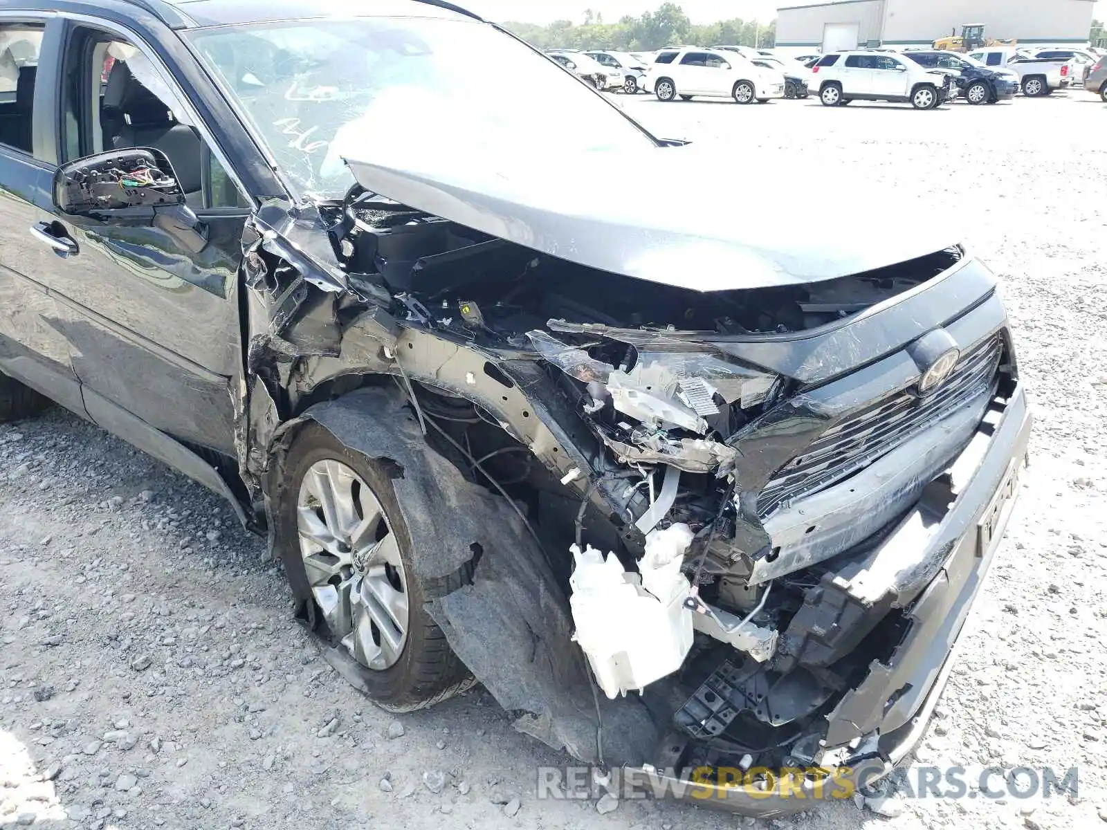 9 Photograph of a damaged car JTMN1RFV2KD519850 TOYOTA RAV4 2019