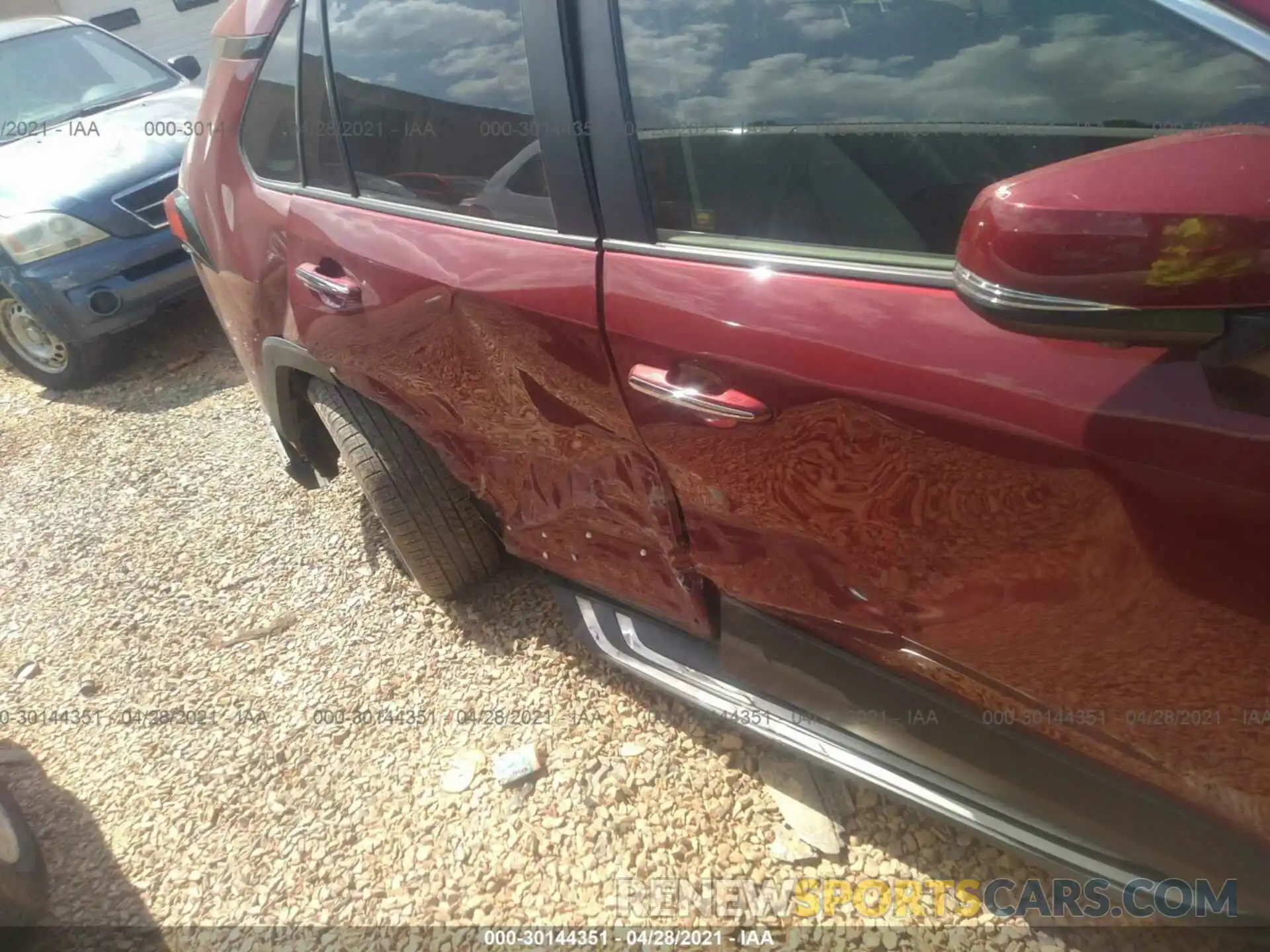 6 Фотография поврежденного автомобиля JTMN1RFV2KD519914 TOYOTA RAV4 2019