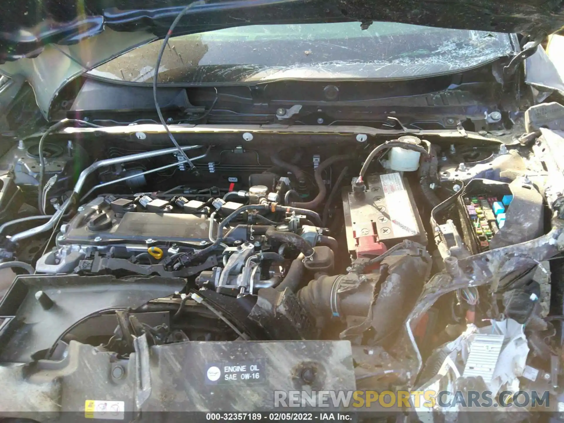 10 Фотография поврежденного автомобиля JTMN1RFV2KD522523 TOYOTA RAV4 2019