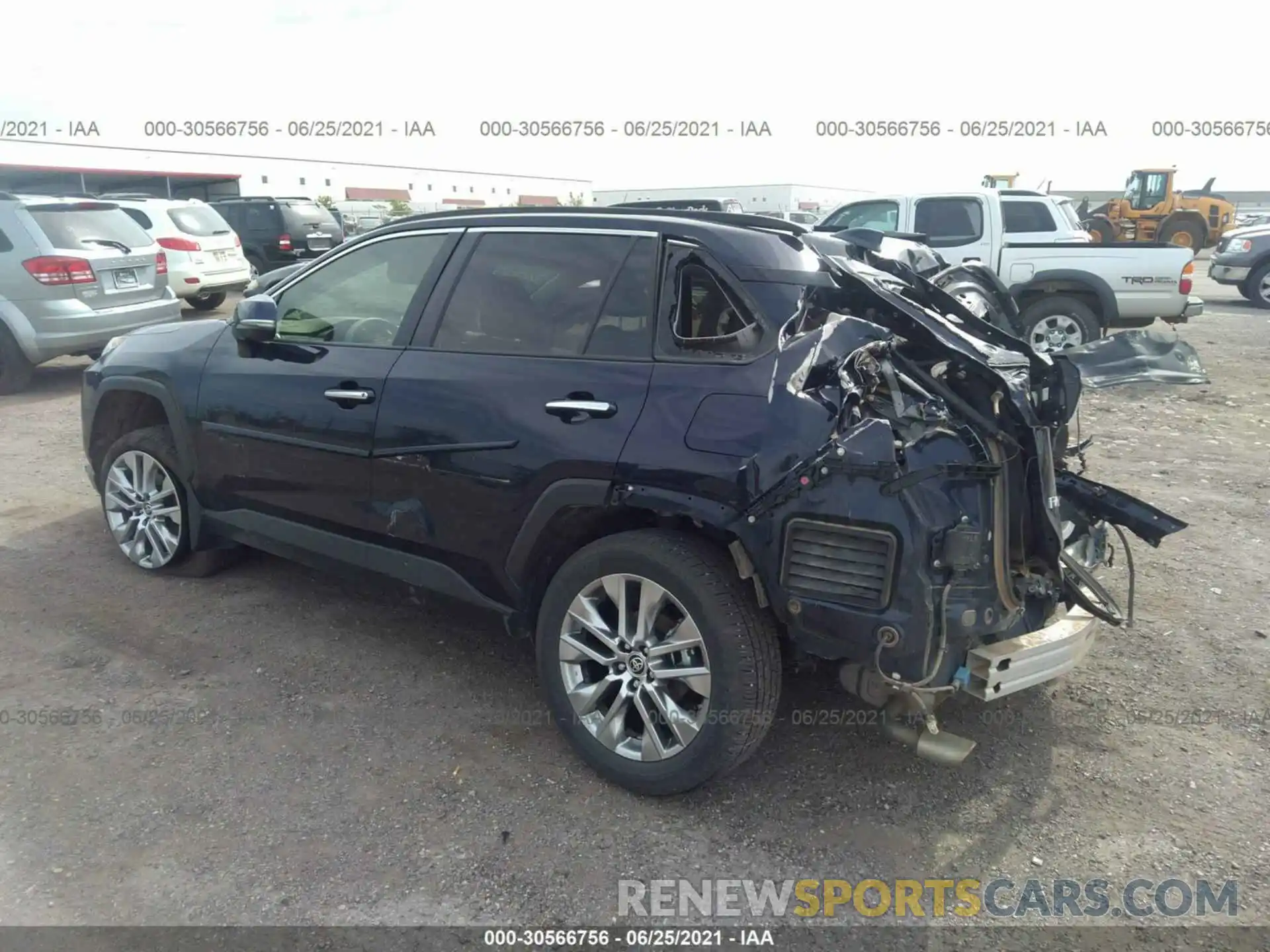 3 Photograph of a damaged car JTMN1RFV2KD523817 TOYOTA RAV4 2019