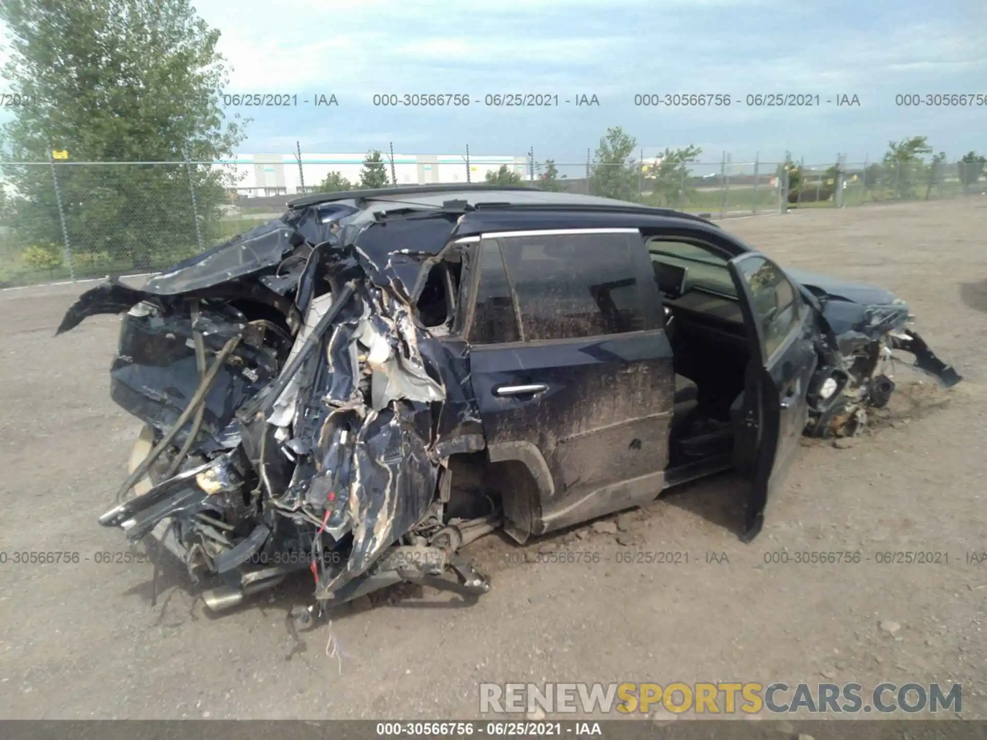 4 Photograph of a damaged car JTMN1RFV2KD523817 TOYOTA RAV4 2019