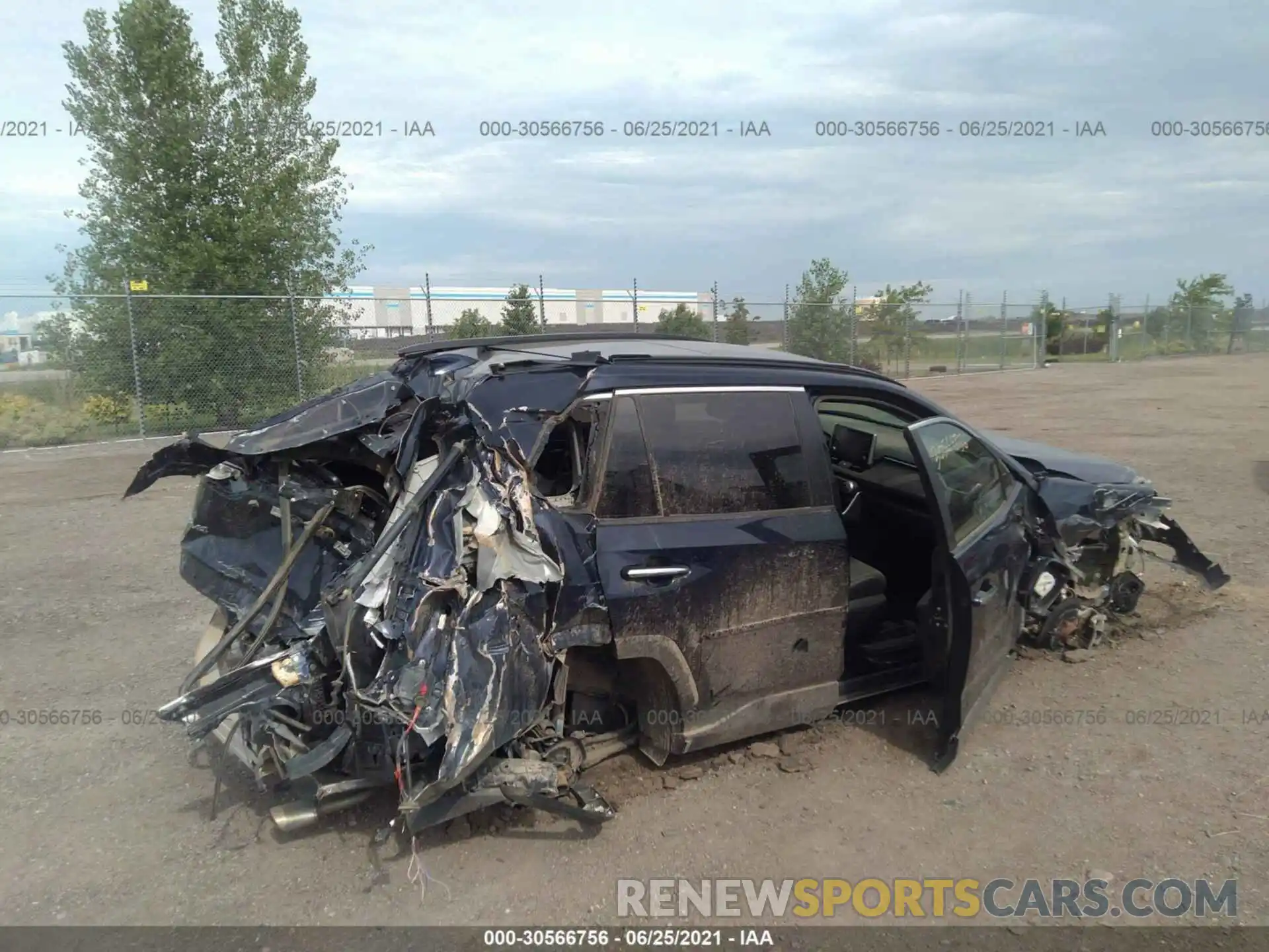 6 Photograph of a damaged car JTMN1RFV2KD523817 TOYOTA RAV4 2019