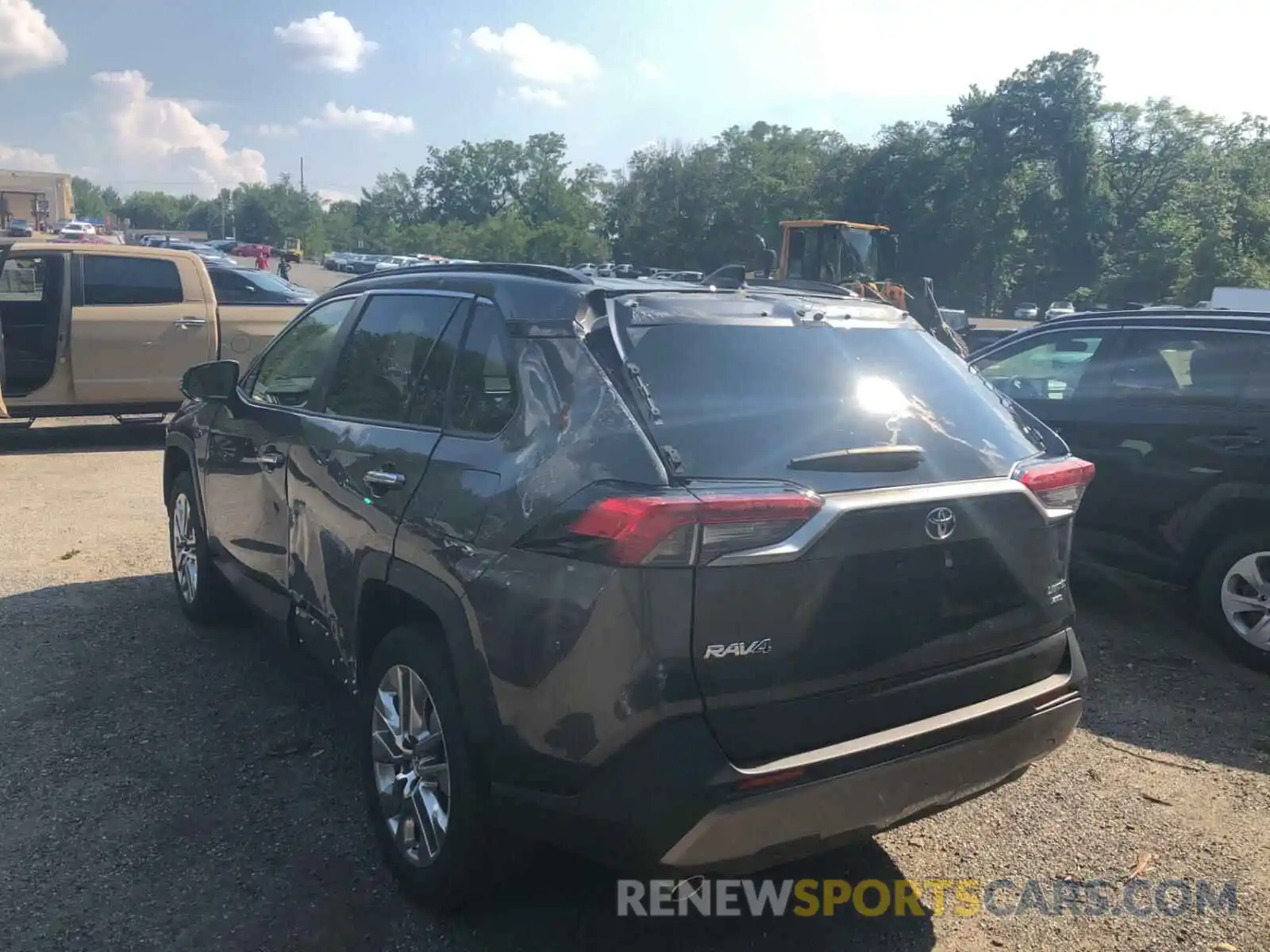 3 Photograph of a damaged car JTMN1RFV3KD503382 TOYOTA RAV4 2019