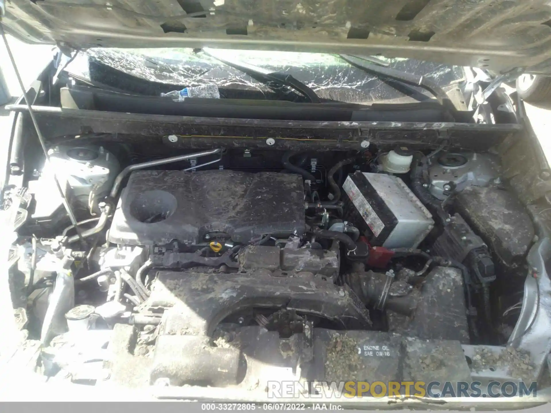 10 Фотография поврежденного автомобиля JTMN1RFV3KD503429 TOYOTA RAV4 2019