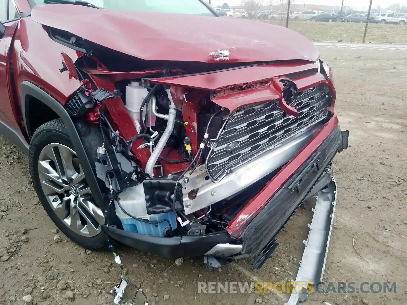 9 Photograph of a damaged car JTMN1RFV3KD508677 TOYOTA RAV4 2019