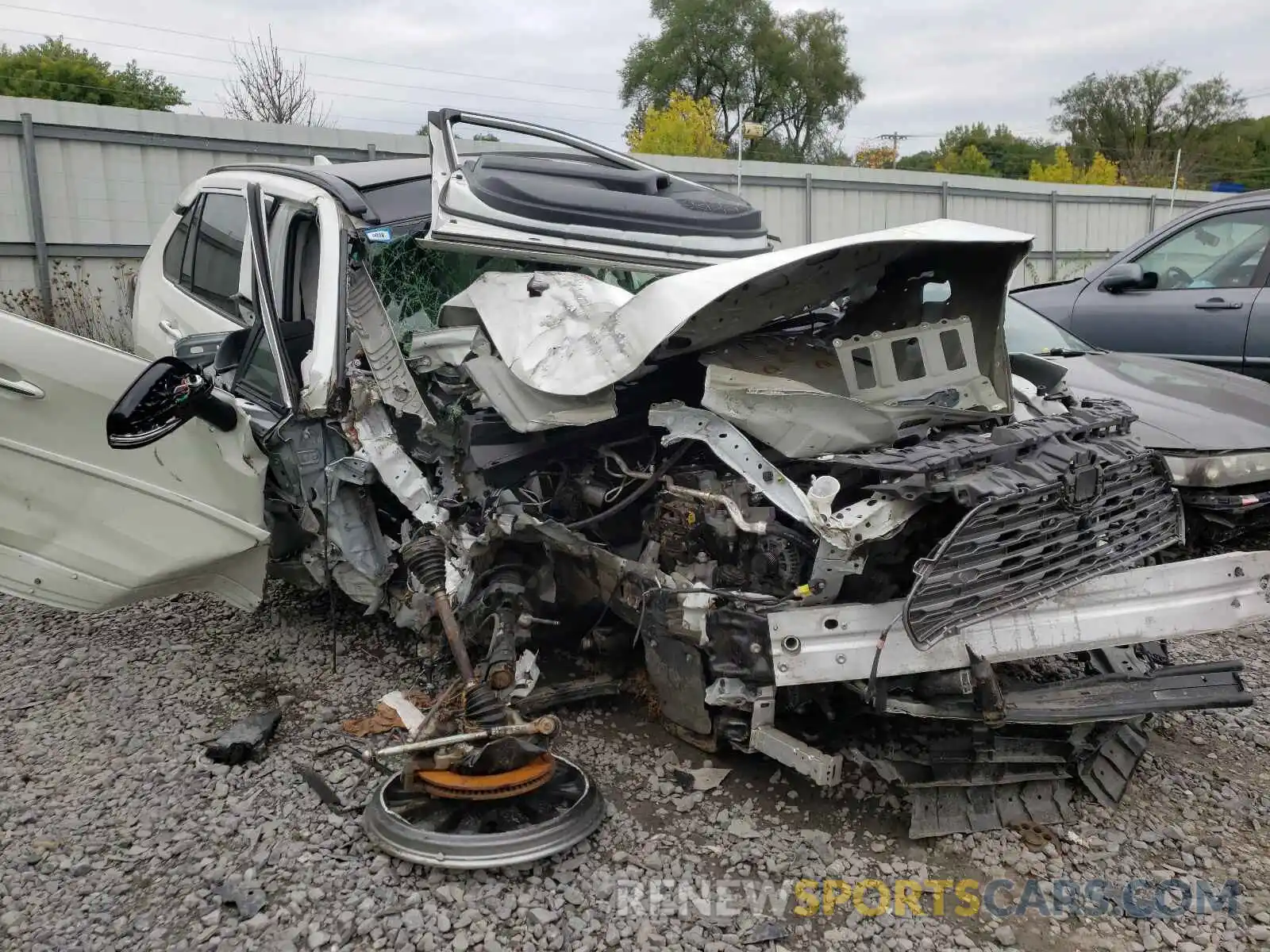 1 Photograph of a damaged car JTMN1RFV3KD517850 TOYOTA RAV4 2019