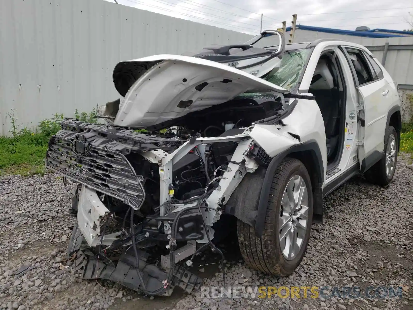 2 Фотография поврежденного автомобиля JTMN1RFV3KD517850 TOYOTA RAV4 2019