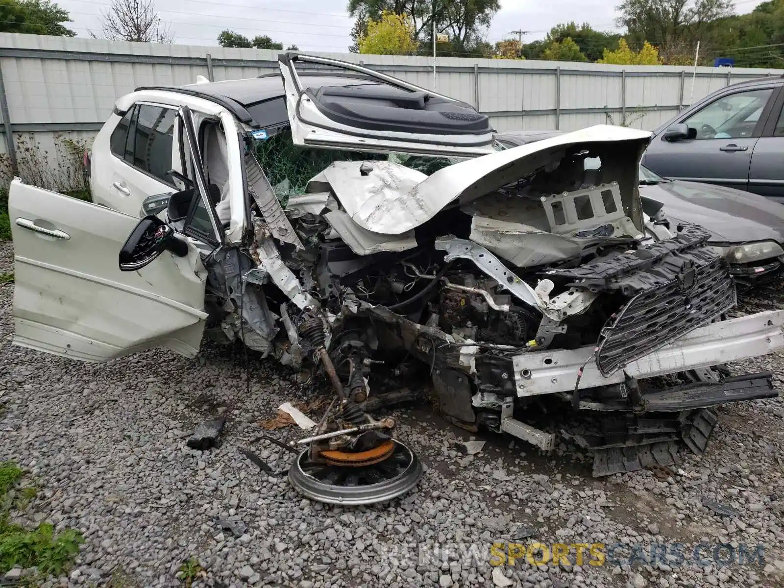 9 Photograph of a damaged car JTMN1RFV3KD517850 TOYOTA RAV4 2019