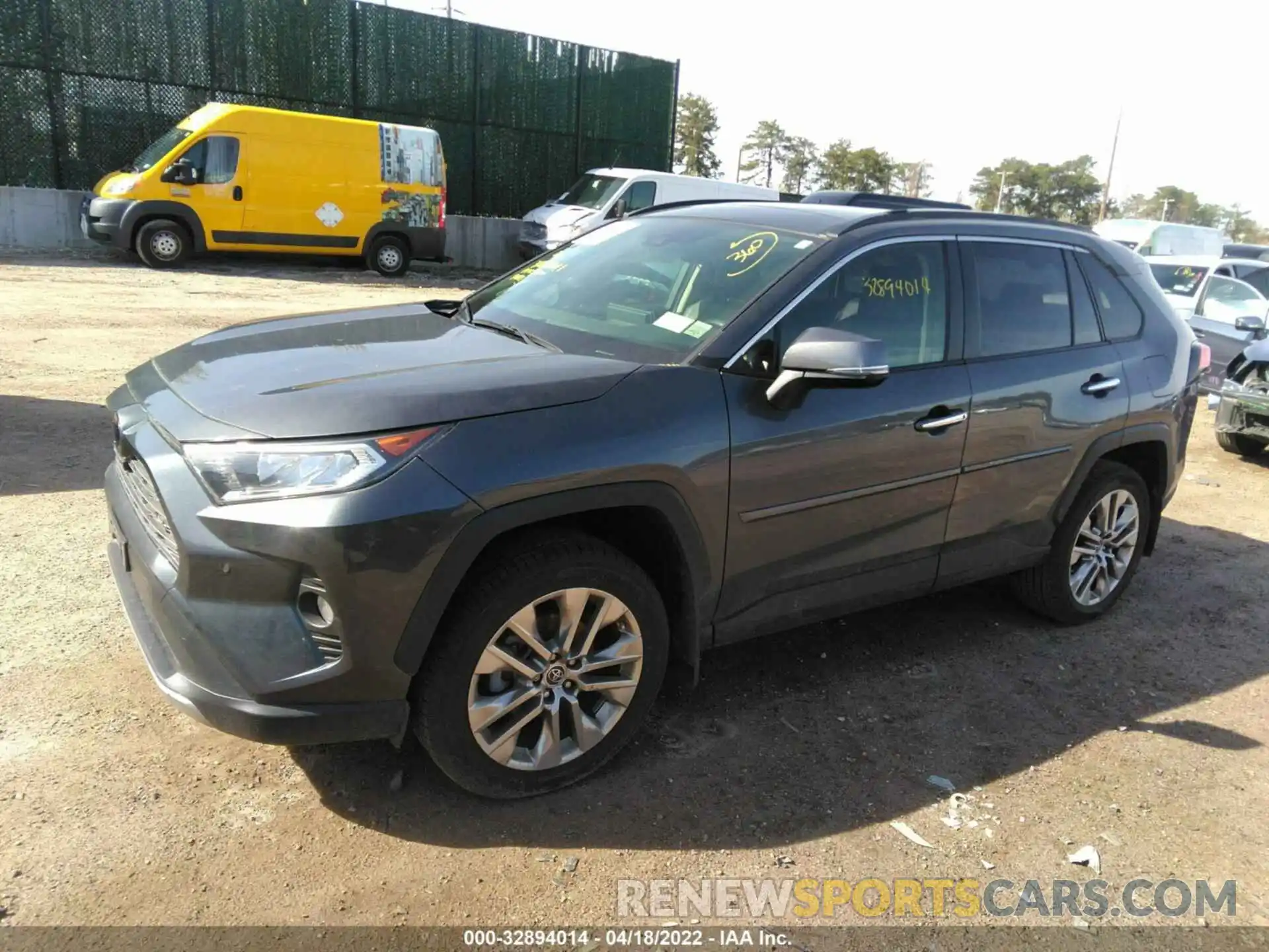 2 Фотография поврежденного автомобиля JTMN1RFV3KD518903 TOYOTA RAV4 2019