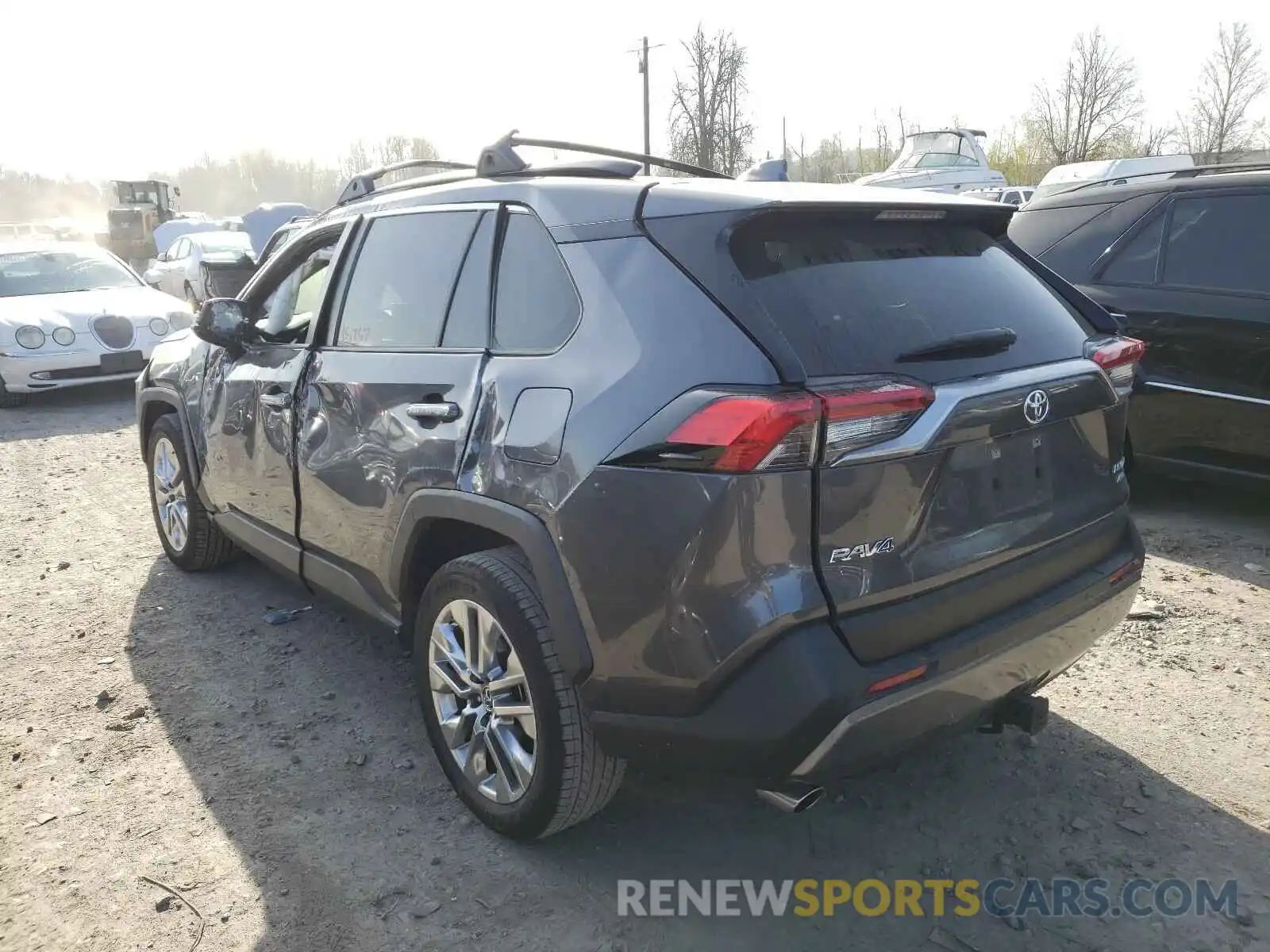 3 Фотография поврежденного автомобиля JTMN1RFV3KD521574 TOYOTA RAV4 2019