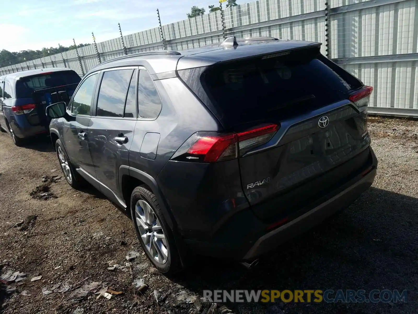 3 Photograph of a damaged car JTMN1RFV3KD523437 TOYOTA RAV4 2019