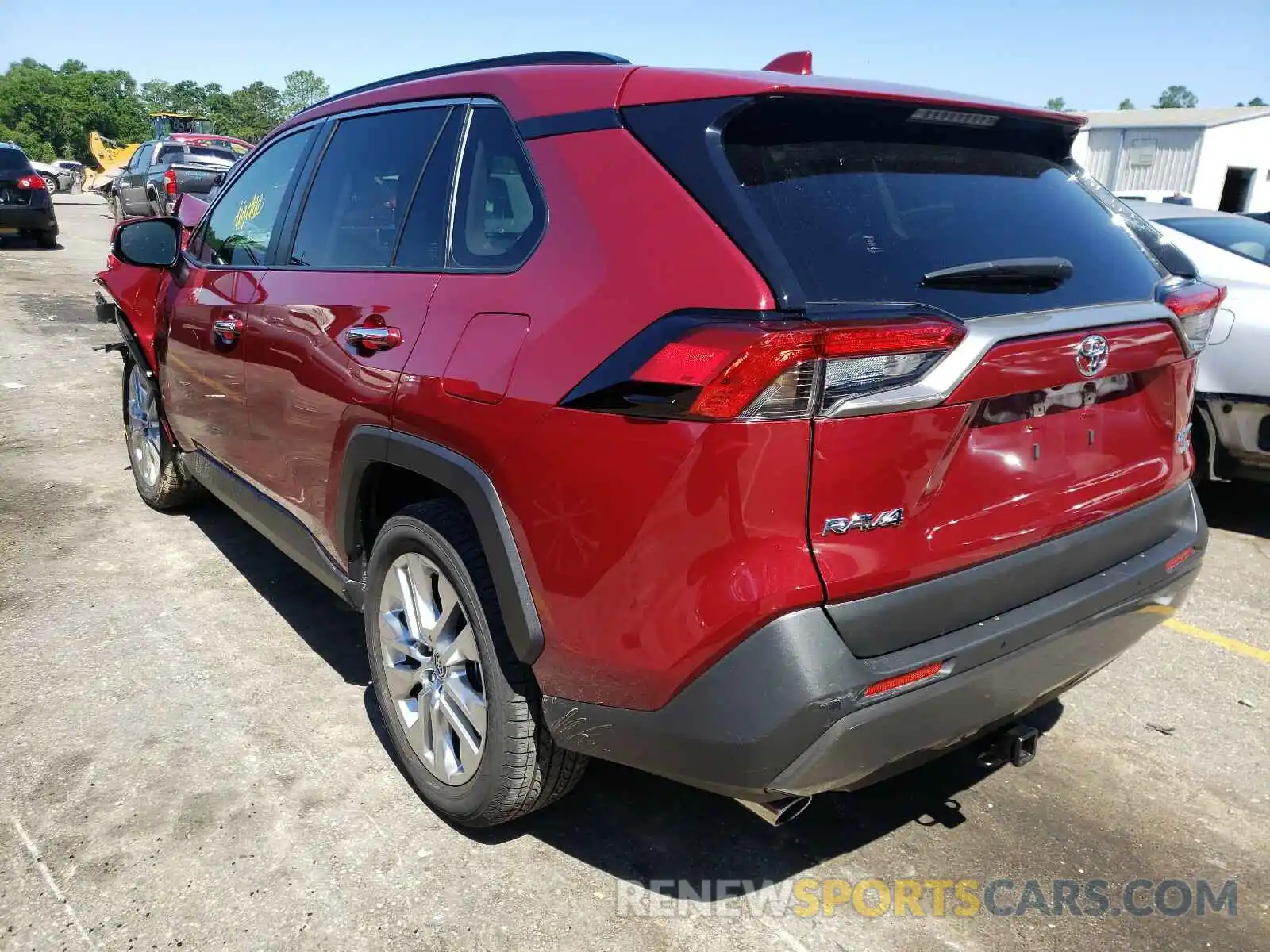 3 Photograph of a damaged car JTMN1RFV4KD021603 TOYOTA RAV4 2019