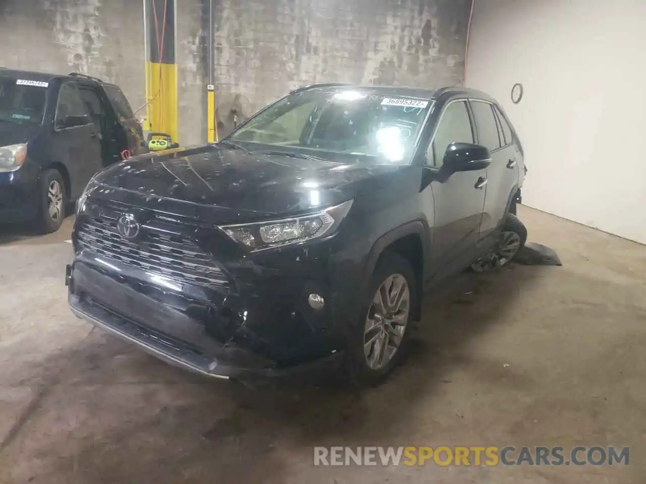 2 Photograph of a damaged car JTMN1RFV4KD030947 TOYOTA RAV4 2019