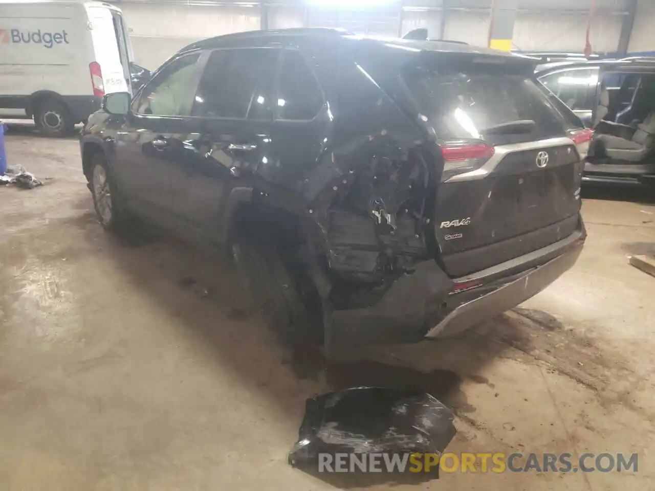 3 Photograph of a damaged car JTMN1RFV4KD030947 TOYOTA RAV4 2019