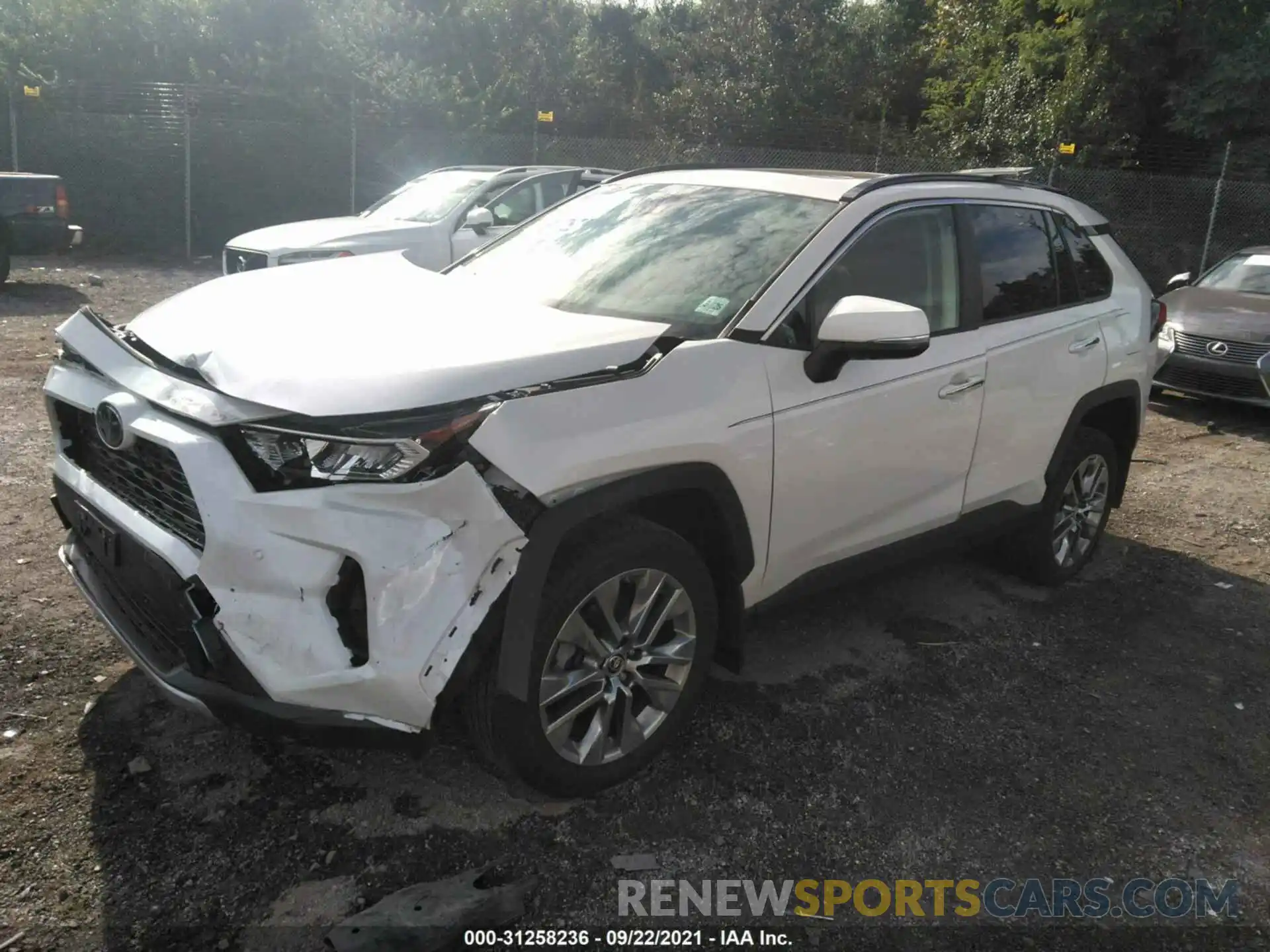 2 Photograph of a damaged car JTMN1RFV4KD044802 TOYOTA RAV4 2019