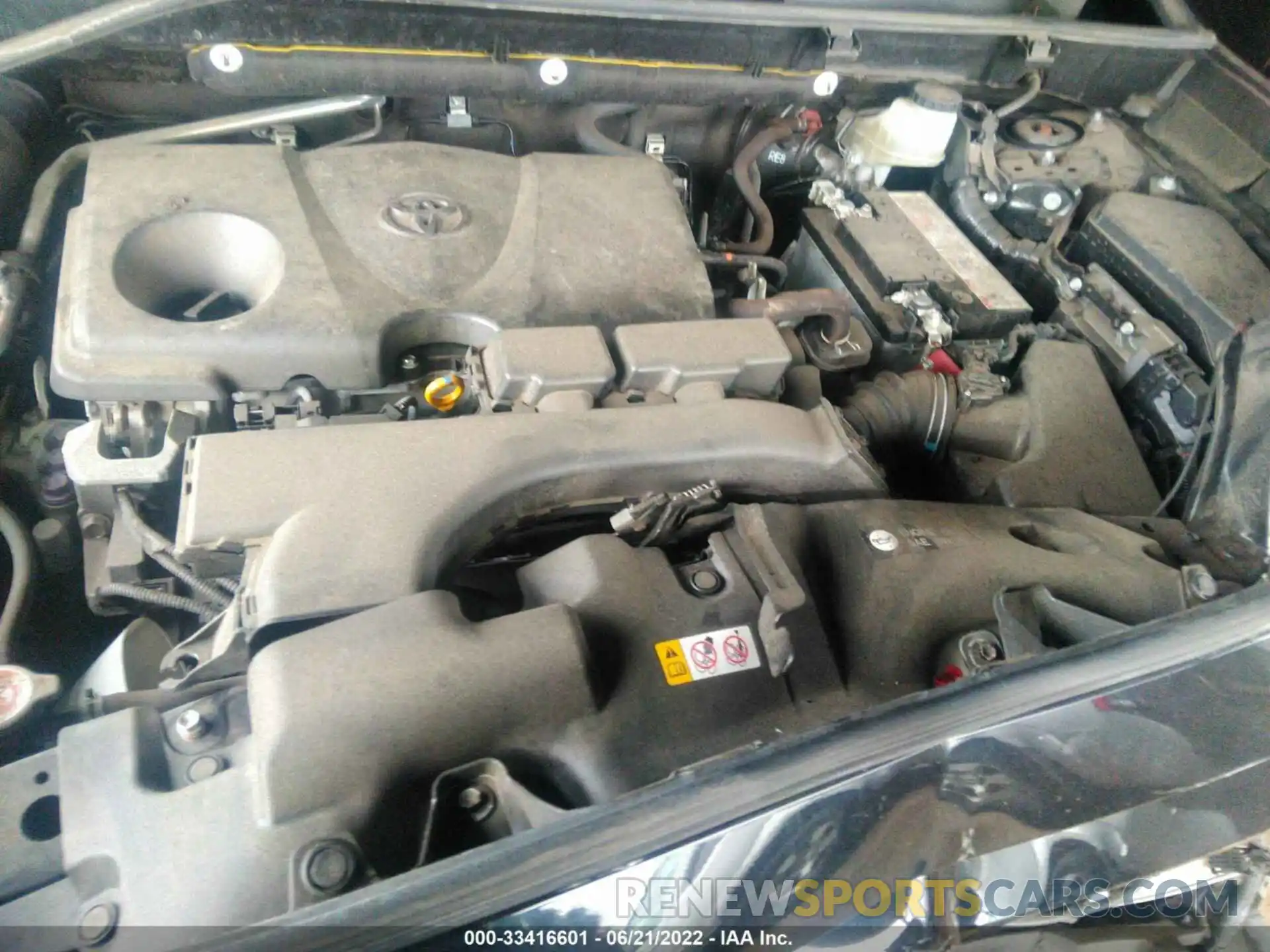 10 Фотография поврежденного автомобиля JTMN1RFV4KD502287 TOYOTA RAV4 2019