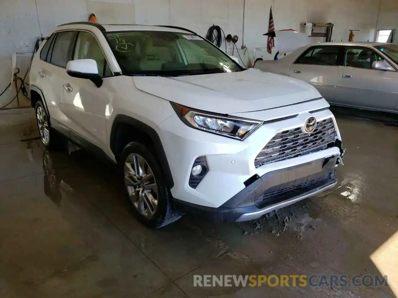 1 Фотография поврежденного автомобиля JTMN1RFV4KD505075 TOYOTA RAV4 2019